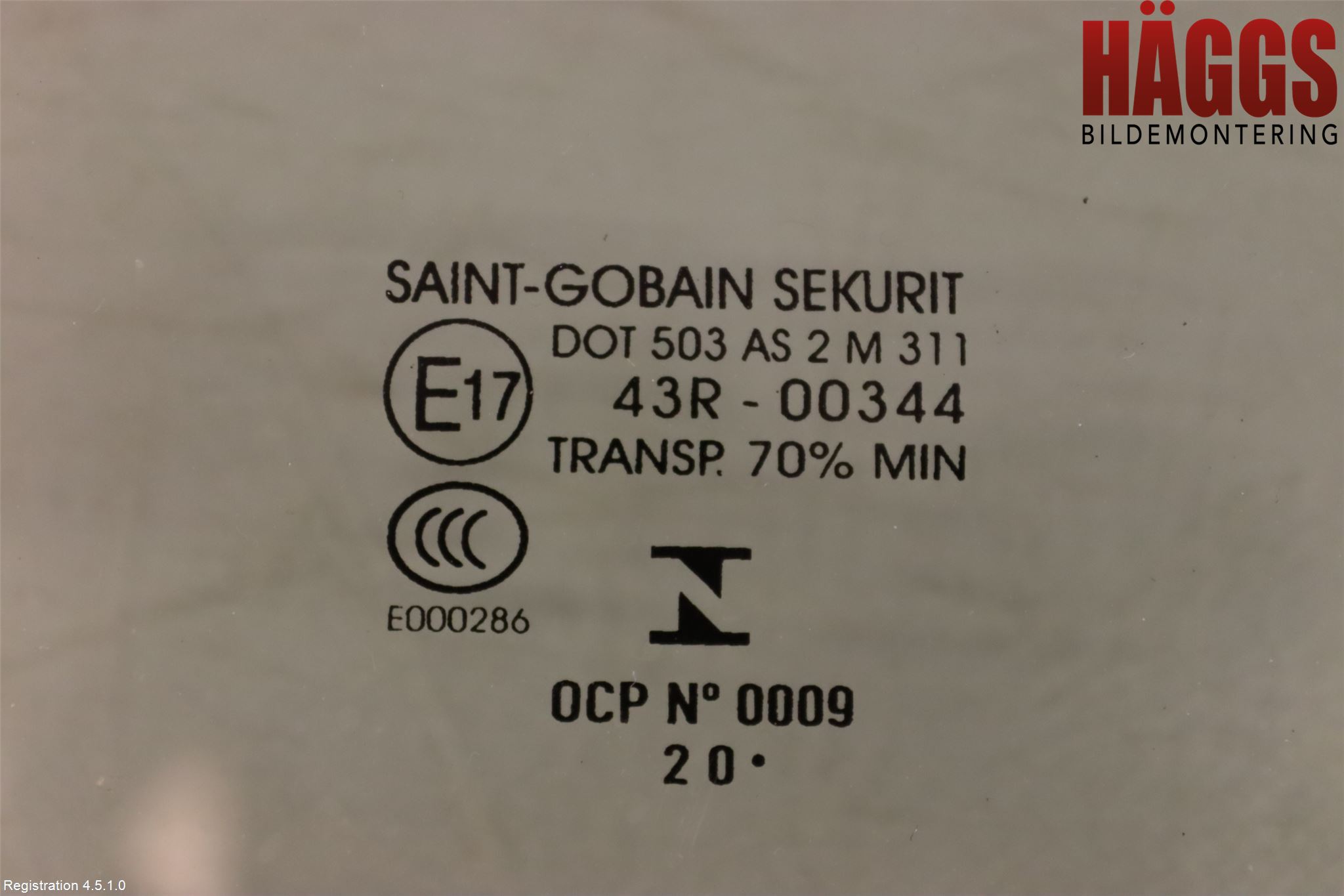 Audi A1/S1 11-18 Dörruta Bak Vänster