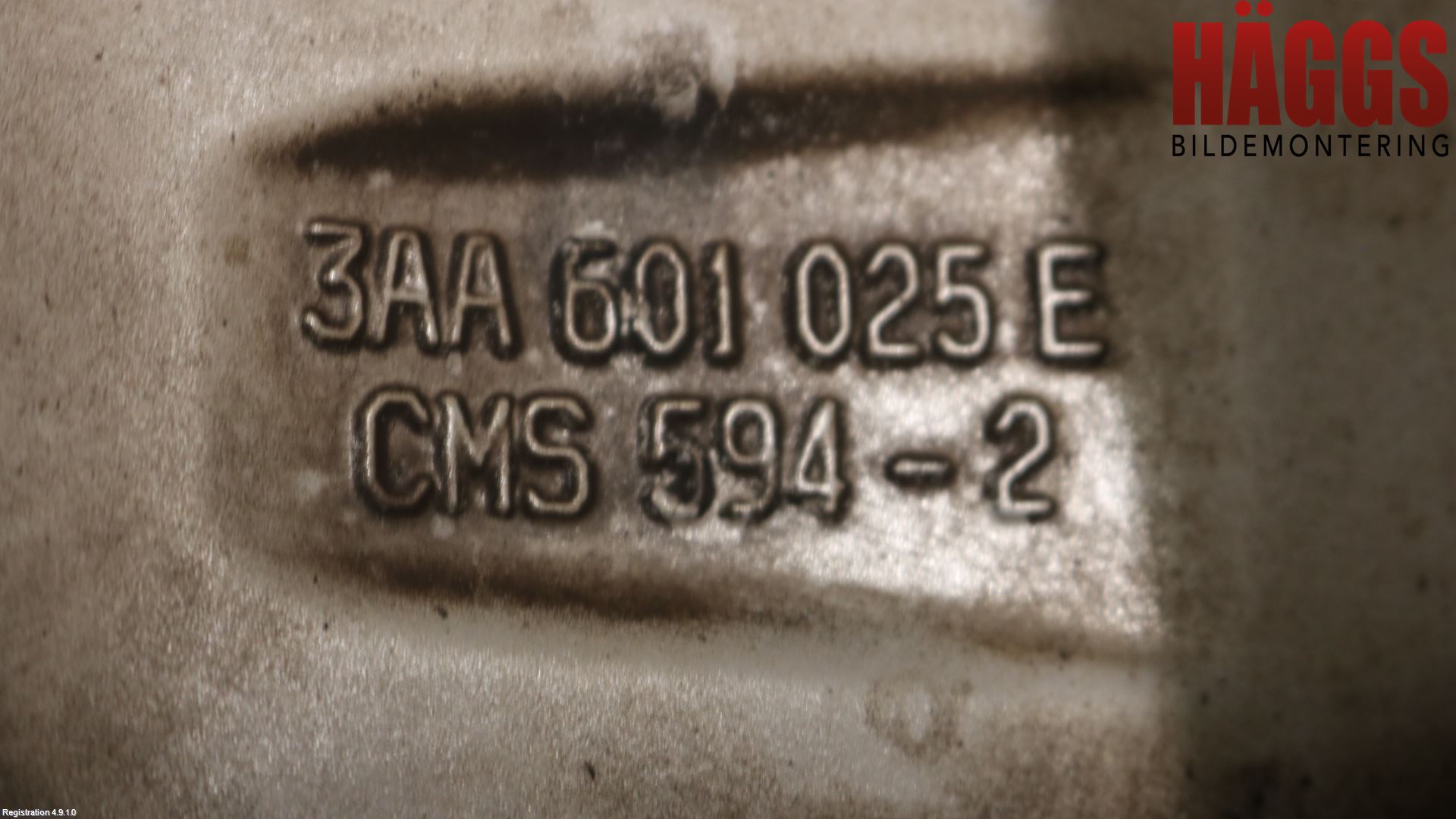 Volkswagen VW PASSAT 11-14 Fälgsats Aluminium