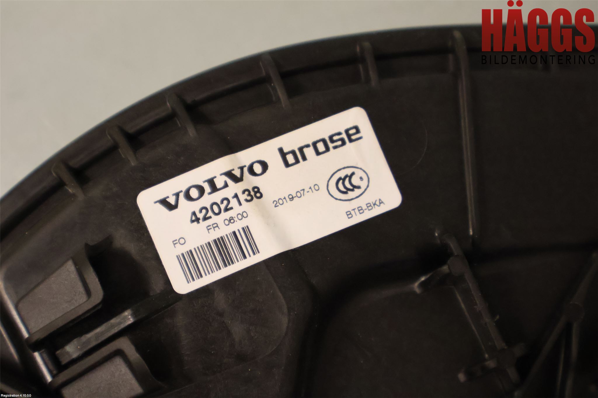Volvo V60 19- Fönsterhissmekanism