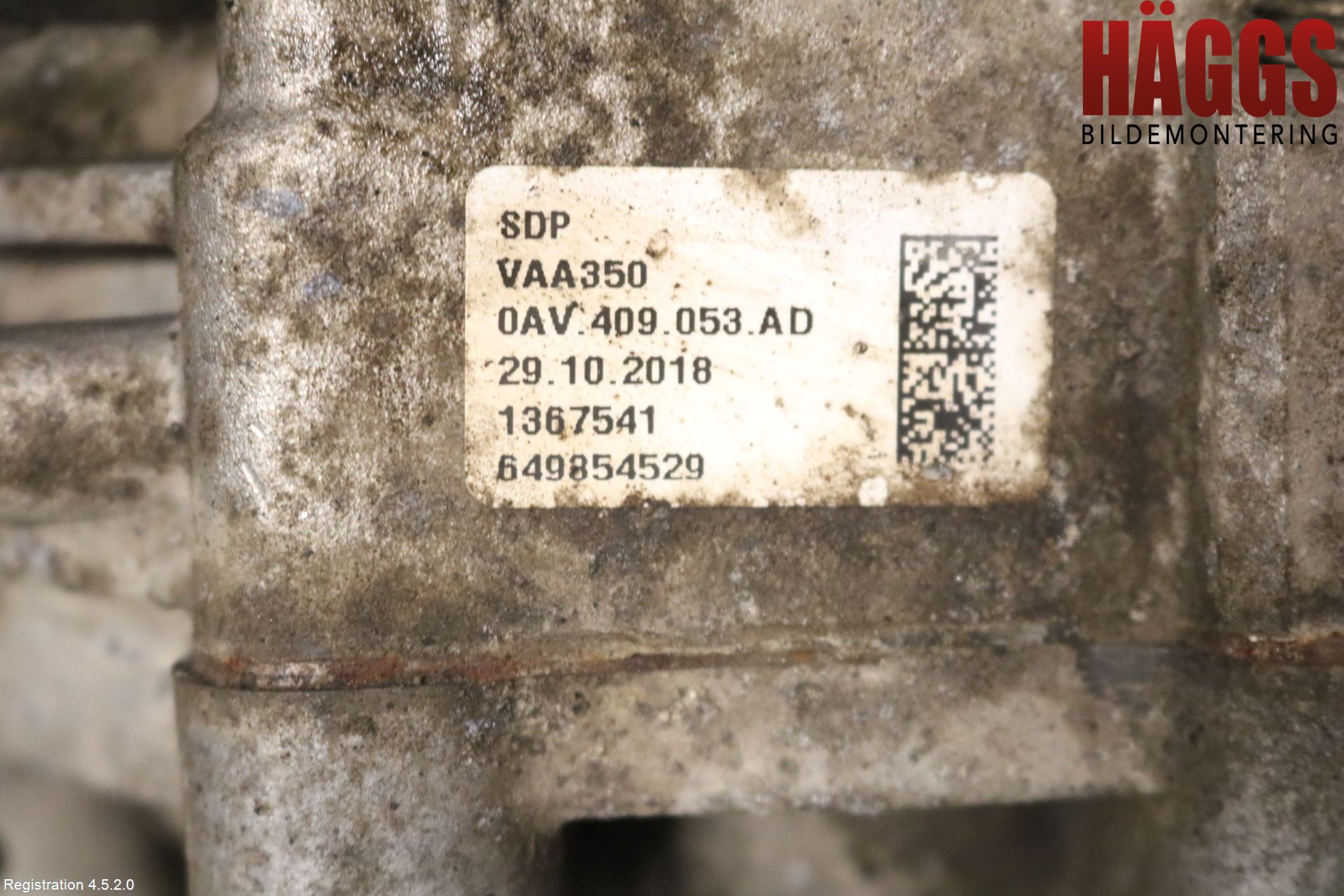 Volkswagen VW CADDY 16-20 Växel Fördelningslåda