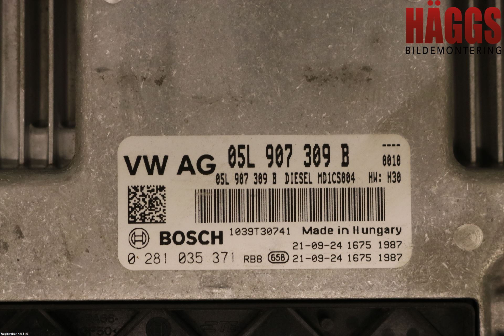 Volkswagen VW PASSAT 20-24 Styrenhet Insprut Bensin