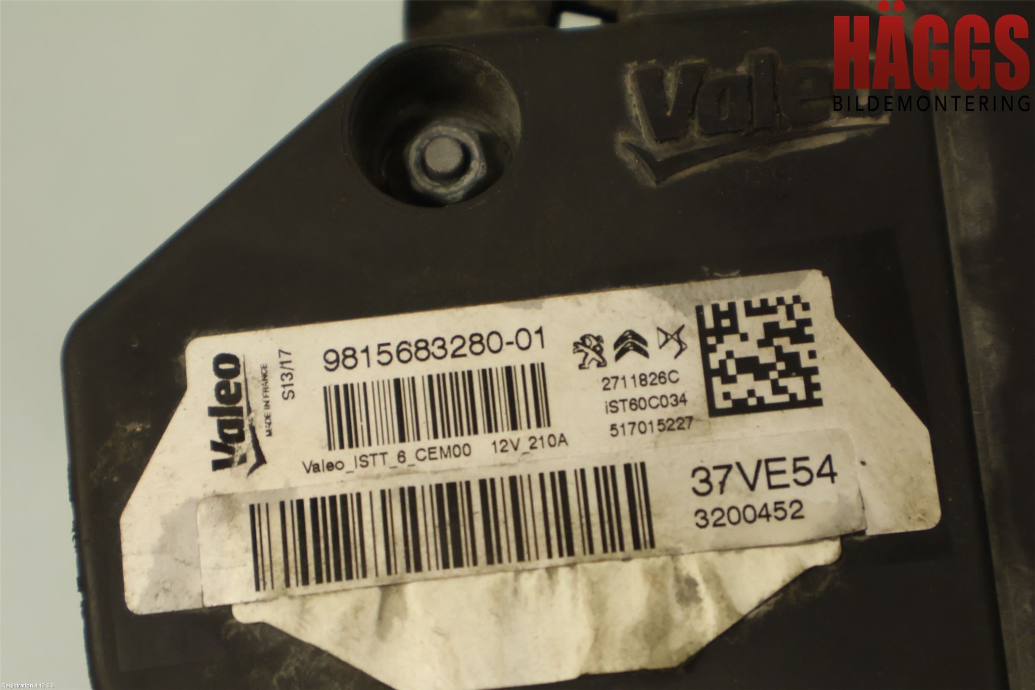 Peugeot EXPERT/E-EXPERT 17- Generator