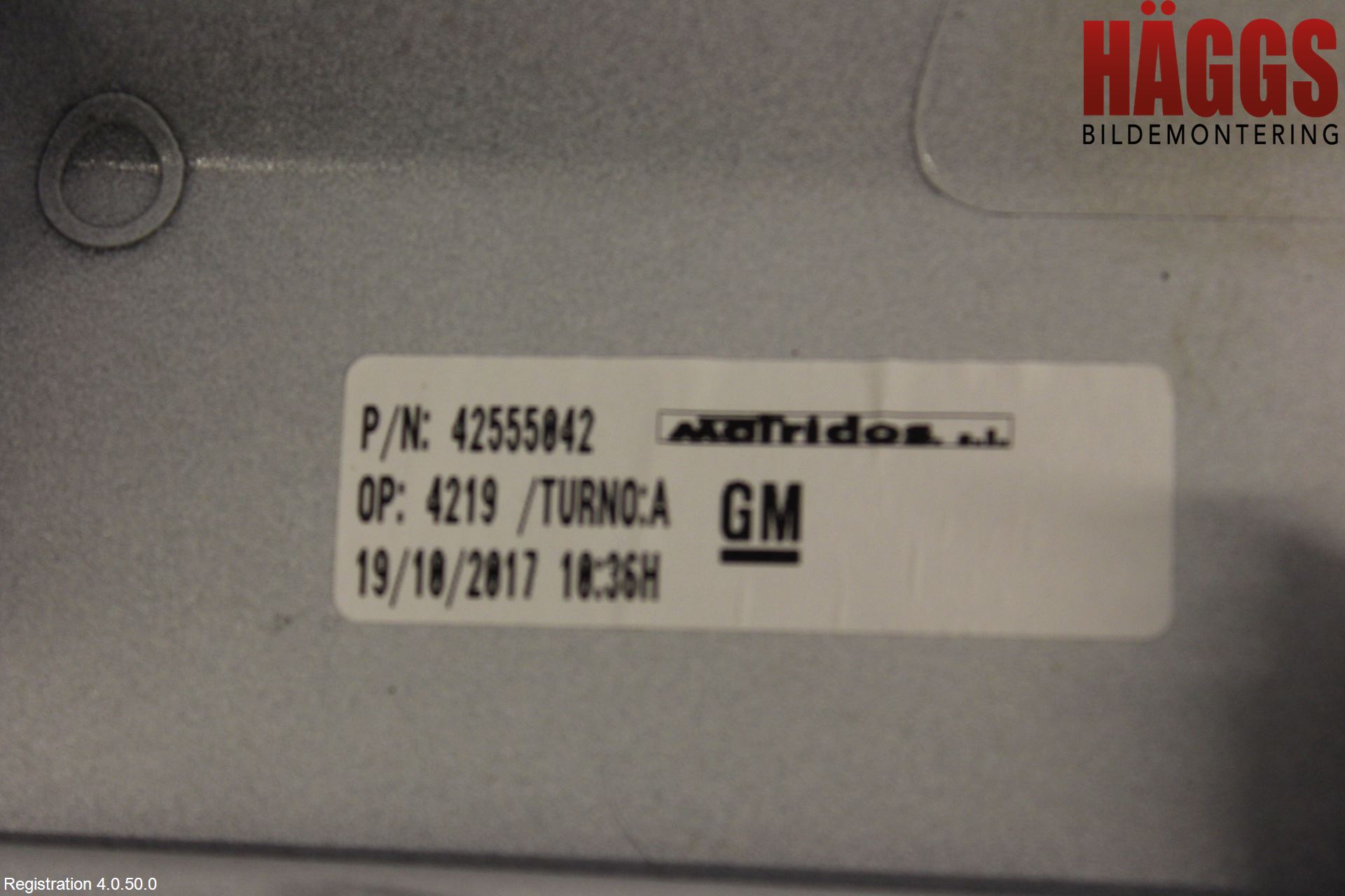 Opel MOKKA 13-20 List Bak-Baklucka