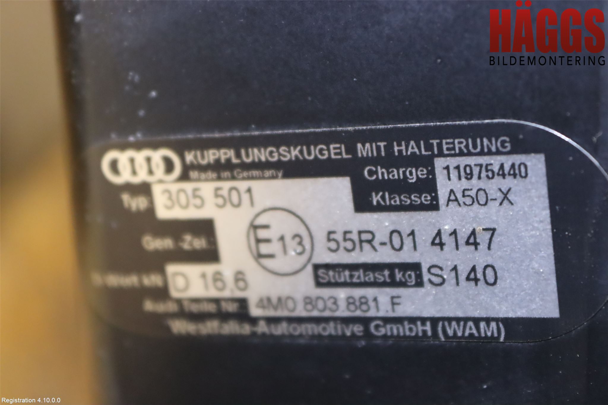 Audi Q7/SQ7 Dragkrok