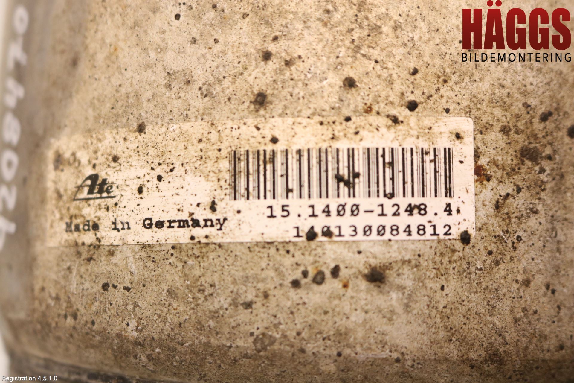 Audi Q7/SQ7 Fjäderben Fram Höger