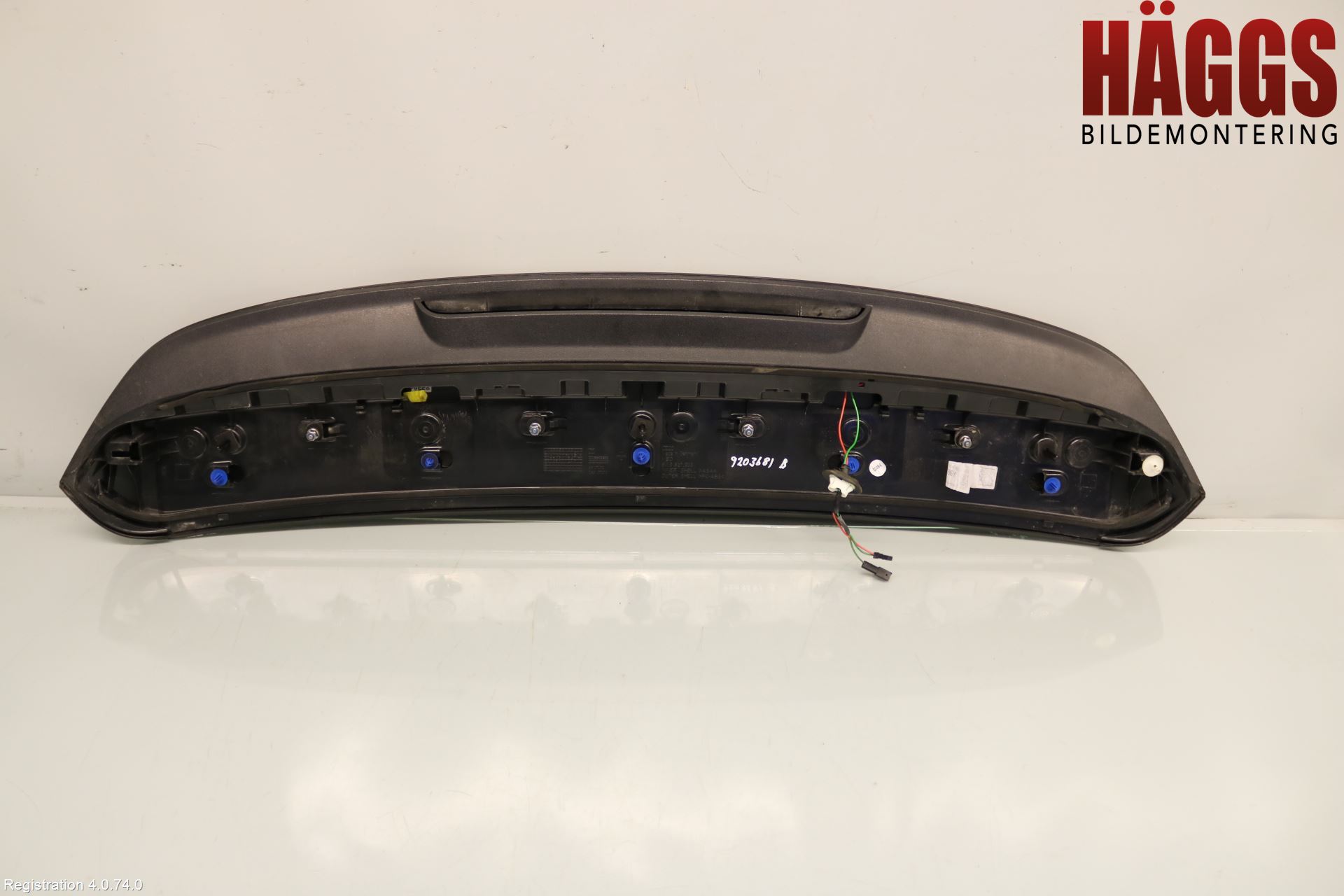 Audi A4/S4 B9 16-19 Spoiler Baklucka