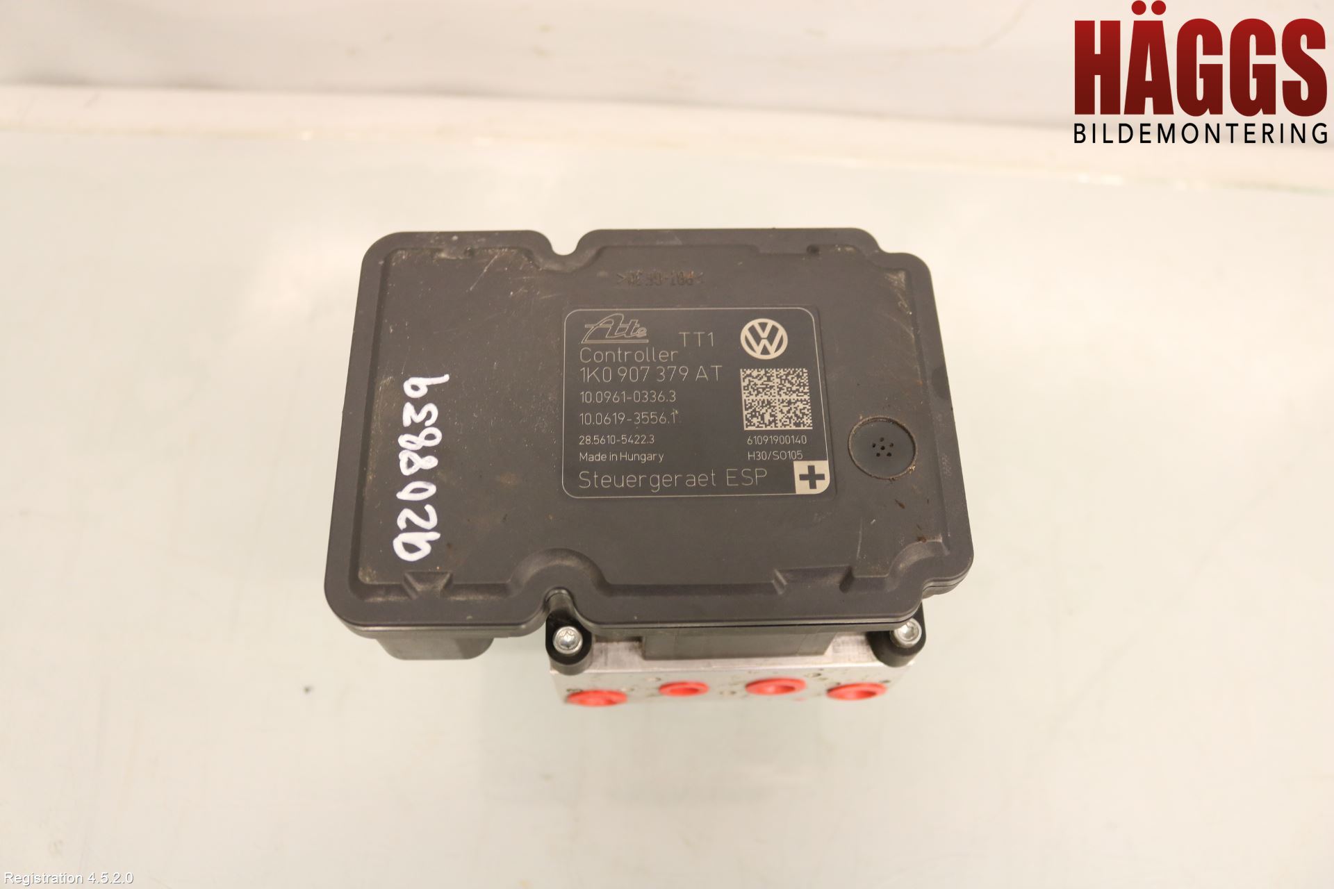 Volkswagen VW GOLF VI 09-13 Abs Hydraulaggregat