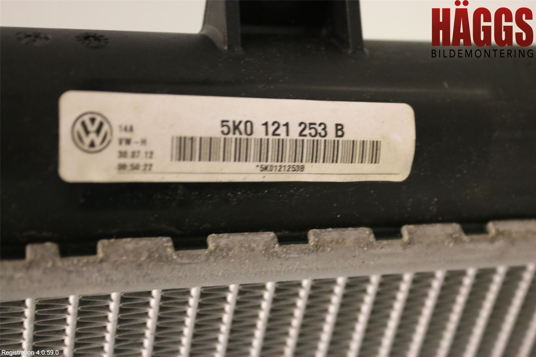 Volkswagen VW PASSAT 11-14 Kylare Aut