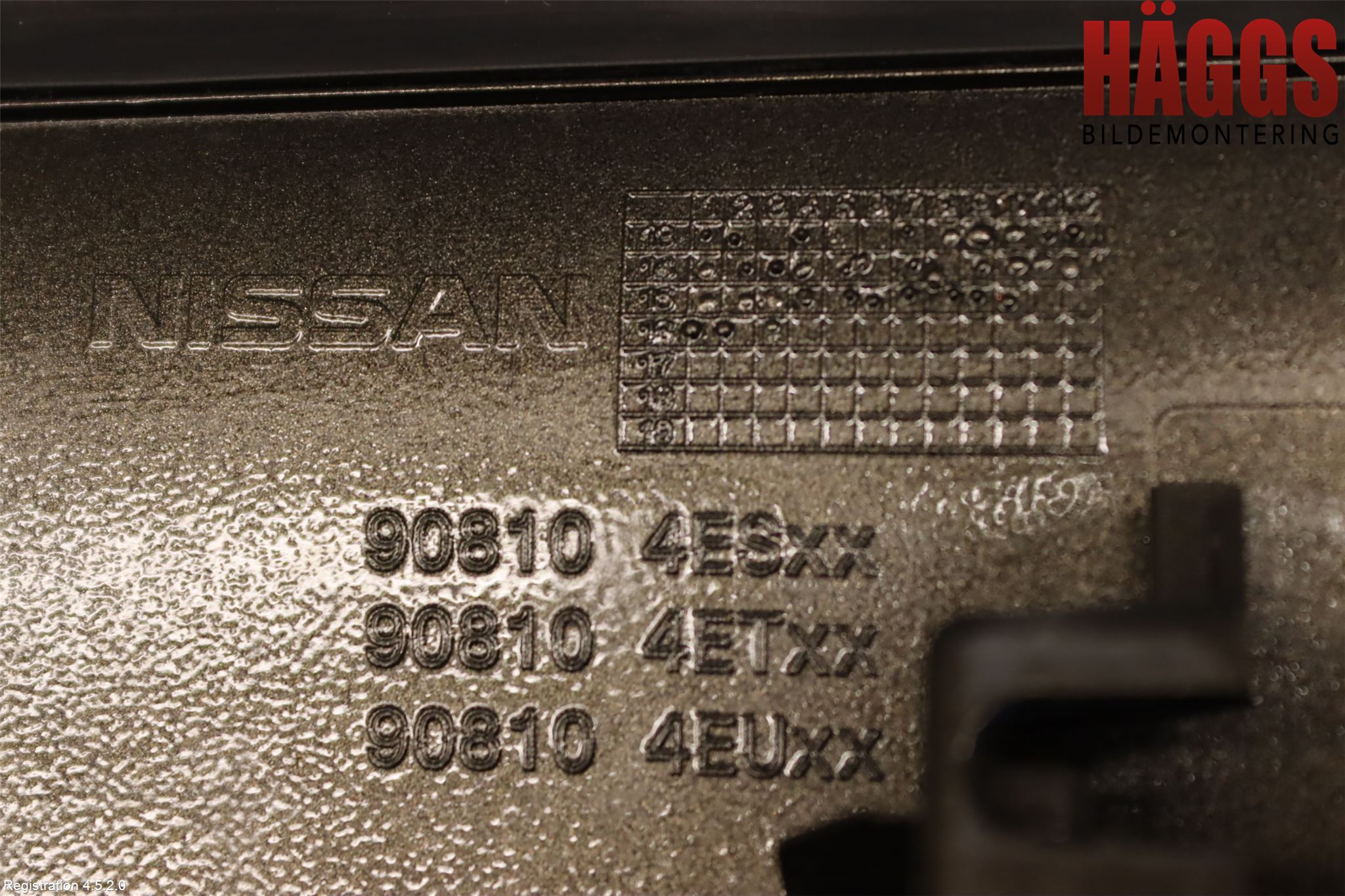 Nissan QASHQAI 14-17 Bakluckehandtag