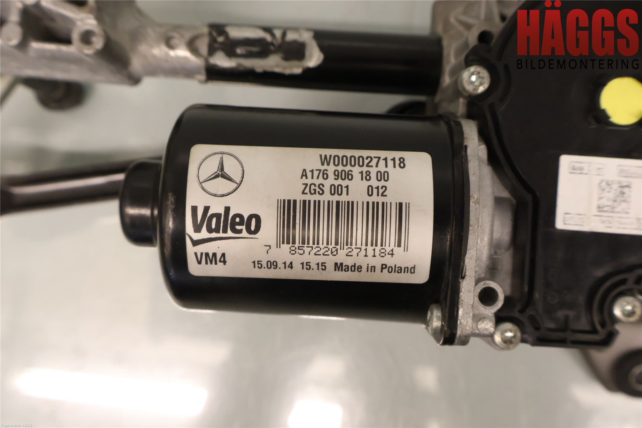 Mercedes-Benz MB A-KLASS (W176) 13-18 Torkarmotor Vindruta