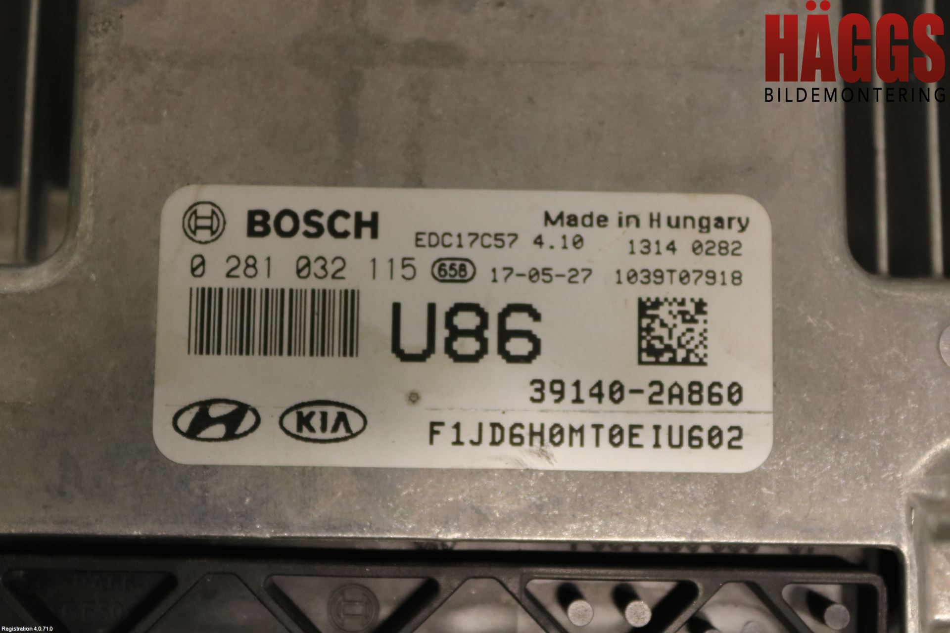 Kia CEED 12-18 Styrenhet Insprut Bensin