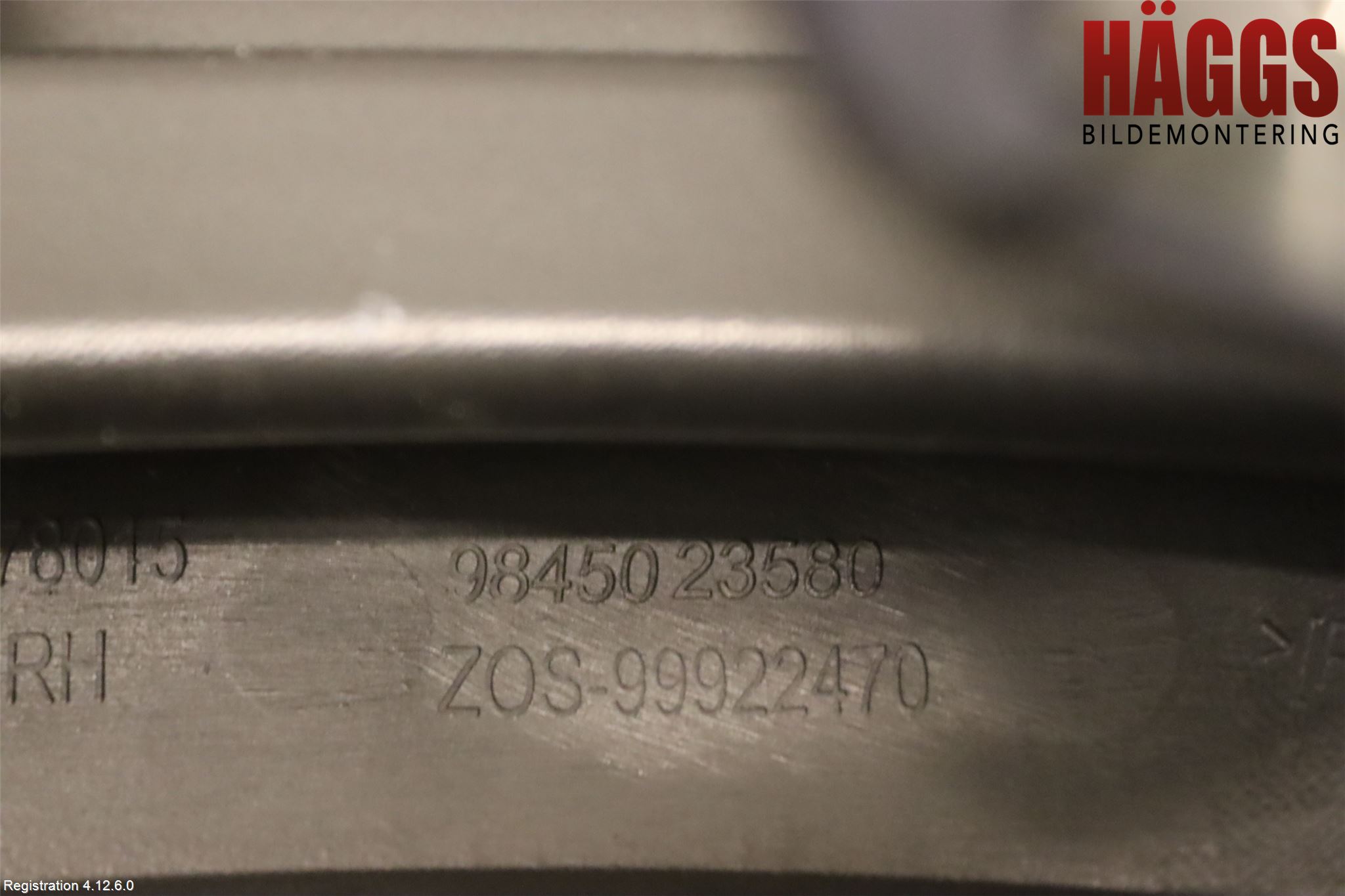 Peugeot 2008/E-2008 20- Stötfångarfäste Bak Hö