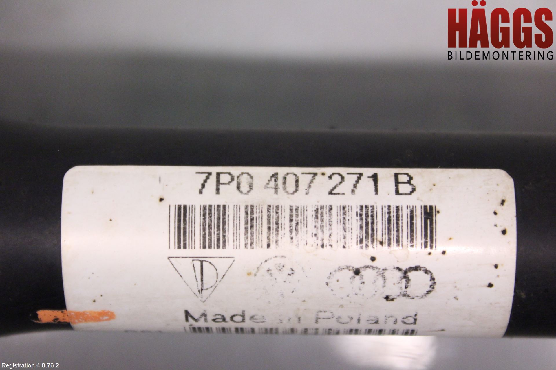 Audi Q7/SQ7 Drivaxel Fram Vänster