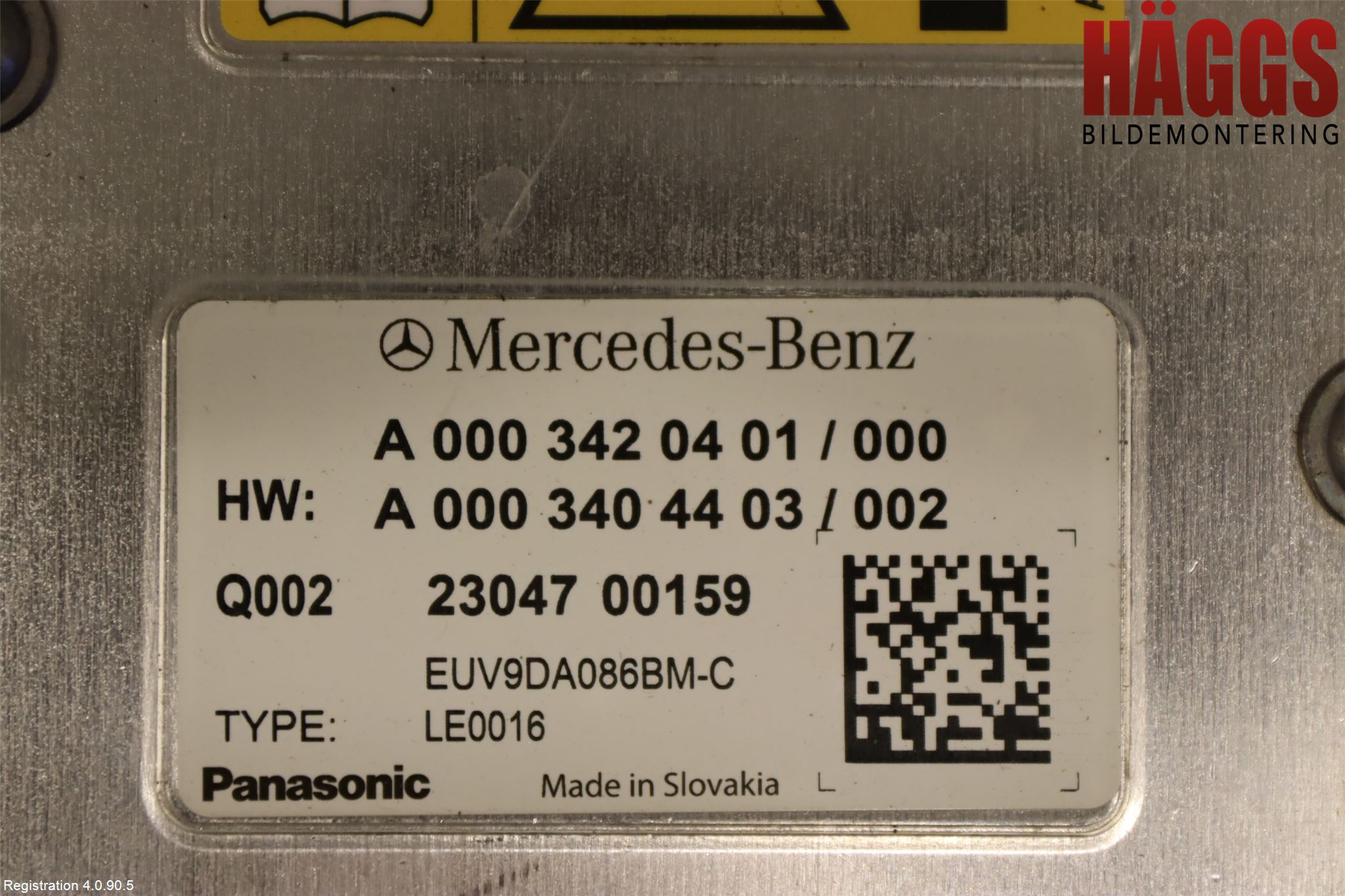 Mercedes-Benz MB EQE (V295) 22- Dc-Cd Omvandlare Hybrid