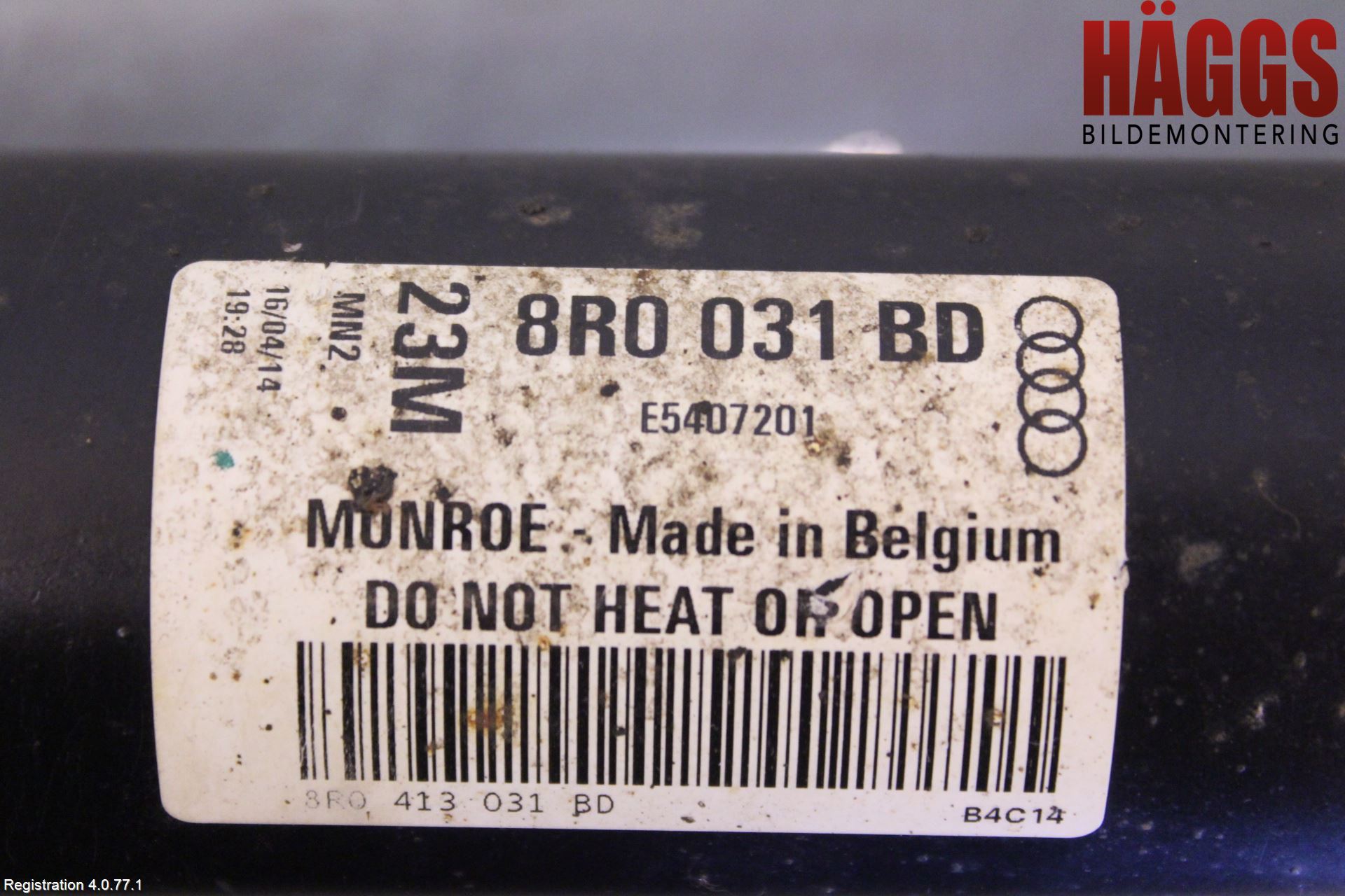 Audi Q5 09-16 Fjäderben Fram Höger