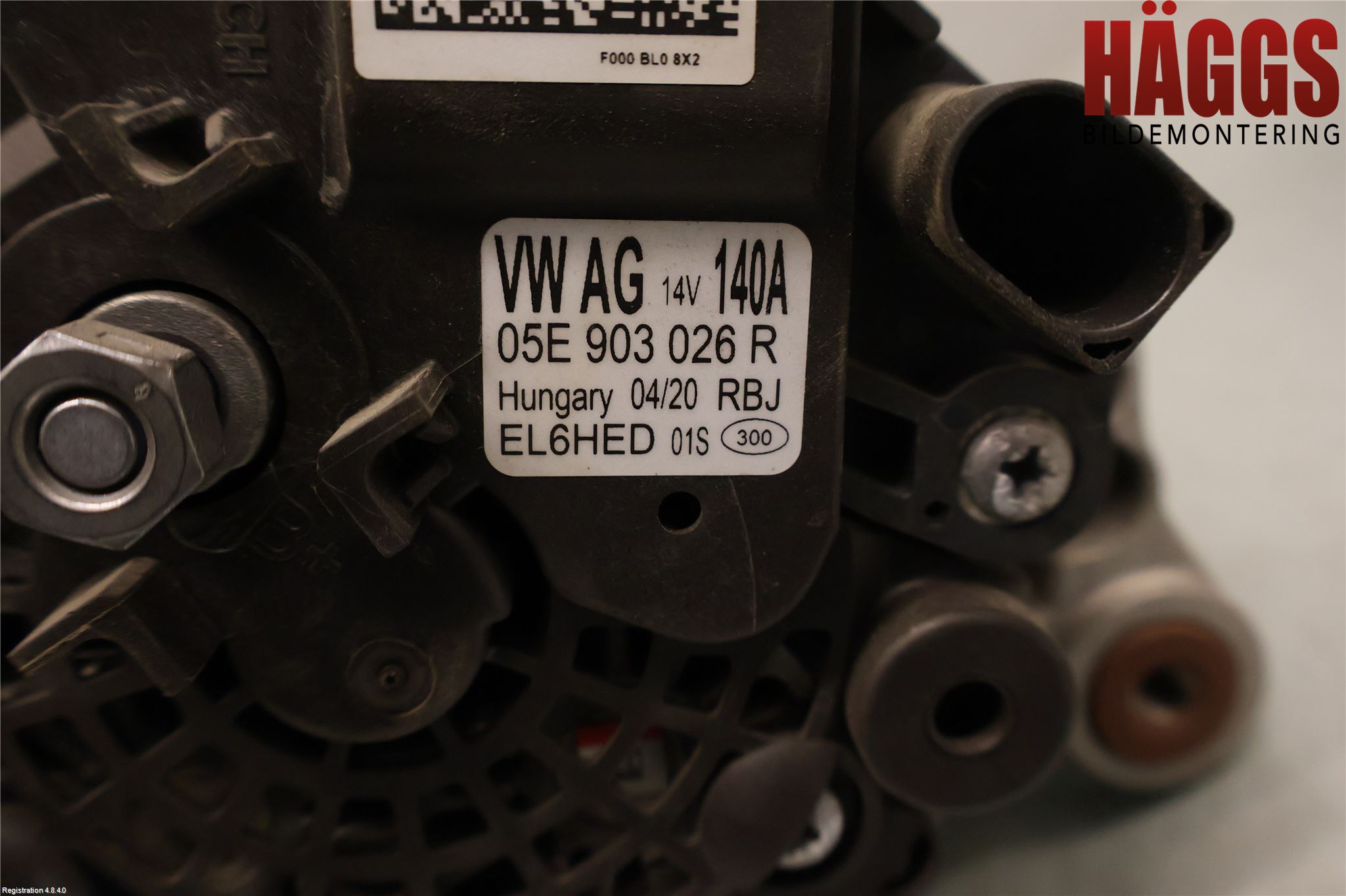 Volkswagen VW GOLF / E-GOLF VIII 20- Generator