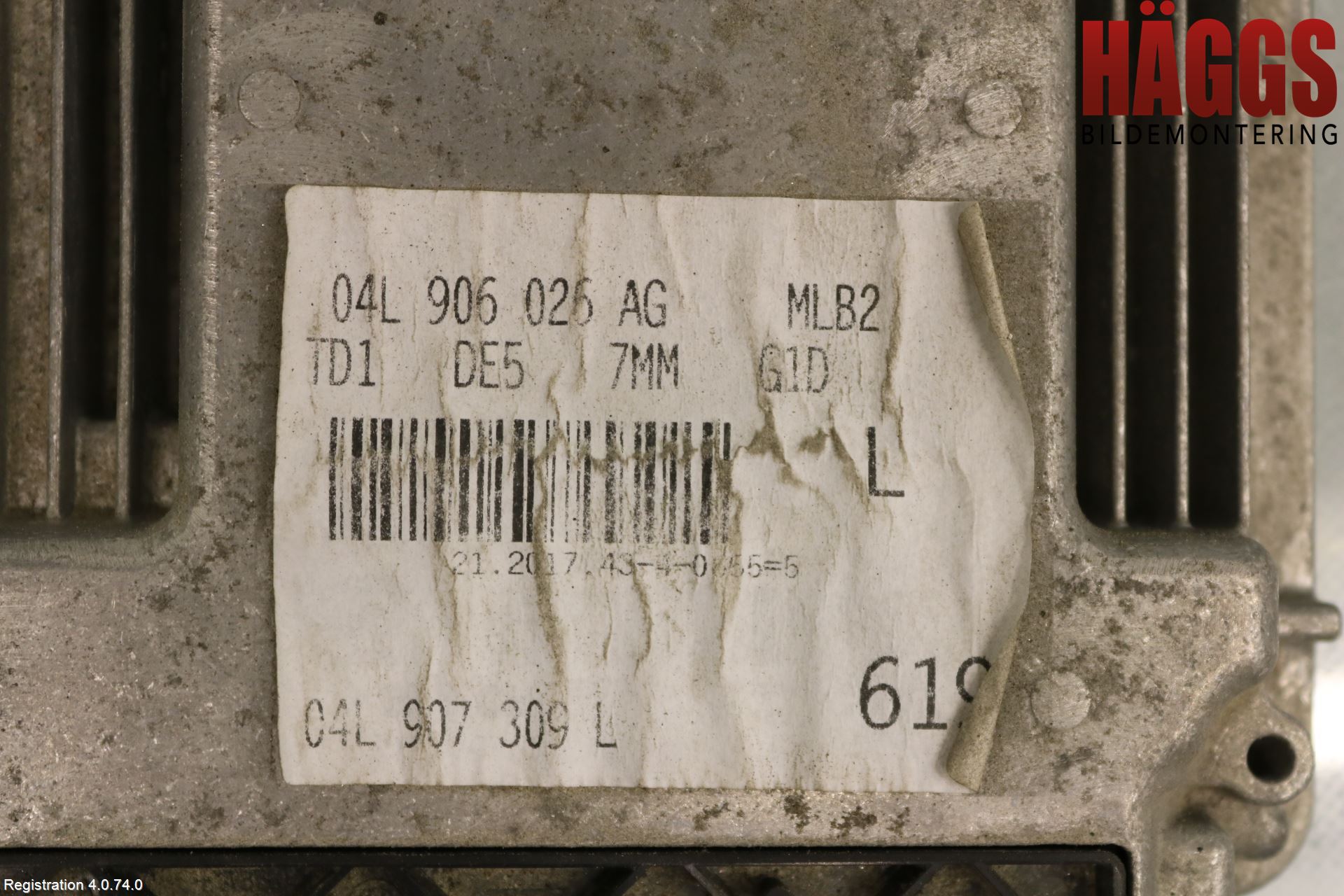 Audi A4/S4 B9 16-19 Styrenhet Inspump Diesel