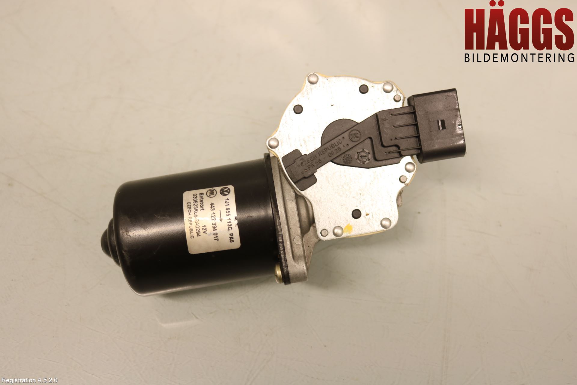 Seat LEON -05 Torkarmotor Vindruta