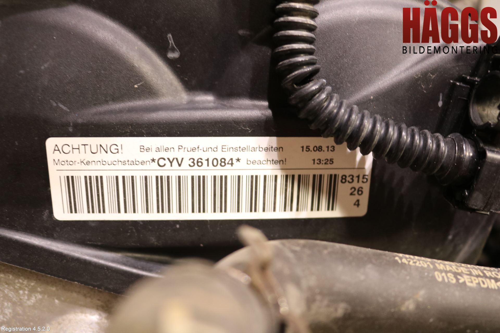 Volkswagen VW GOLF / E-GOLF VII 13-20 Motor Bensin