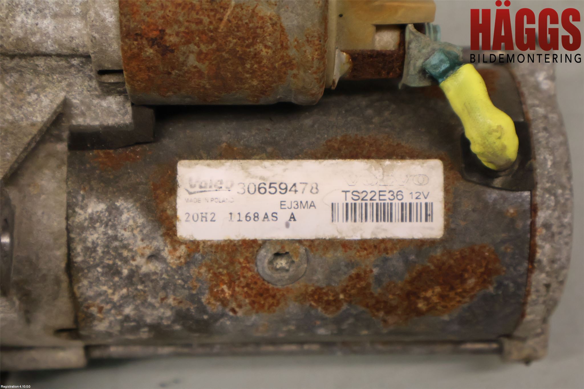 Volvo V60 11-13 Startmotor Diesel
