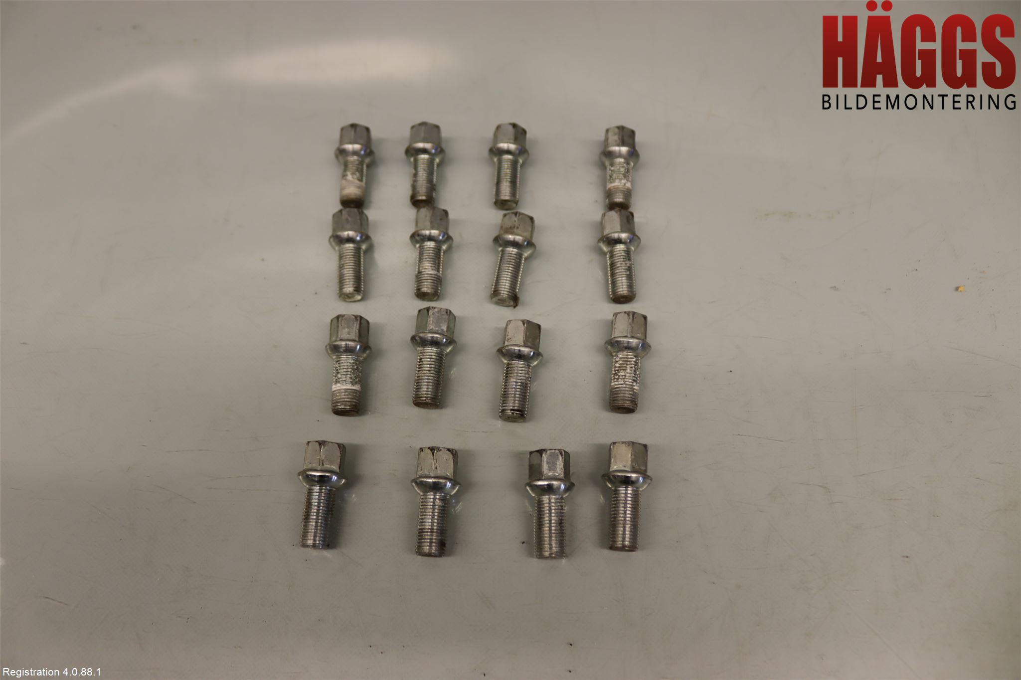 Audi A7 Sportback 4K 18- Hjulmutter-Bult-Sats