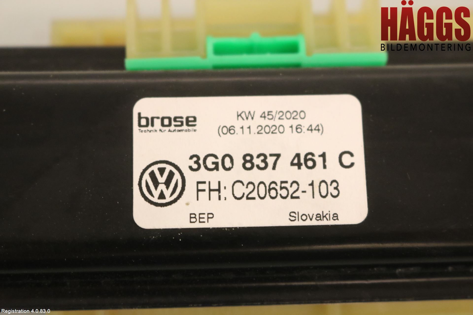 Volkswagen VW PASSAT 20-24 Fönsterhissmekanism
