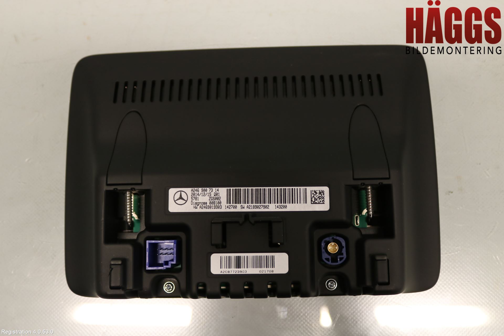 Mercedes-Benz MB CLA-KLASS (C117/X117) 13-19 Multifunktionsdisplay