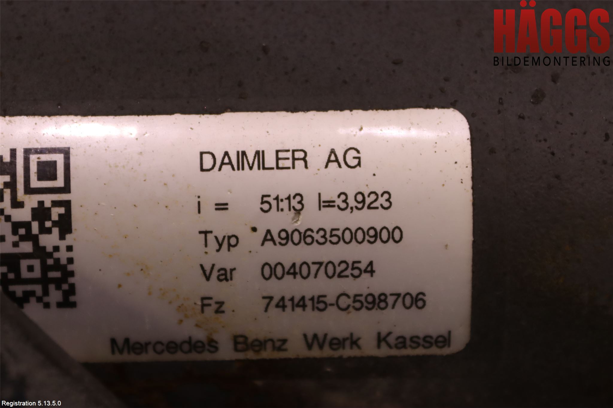 Mercedes-Benz MB SPRINTER (W906) 06-18 Bakaxel