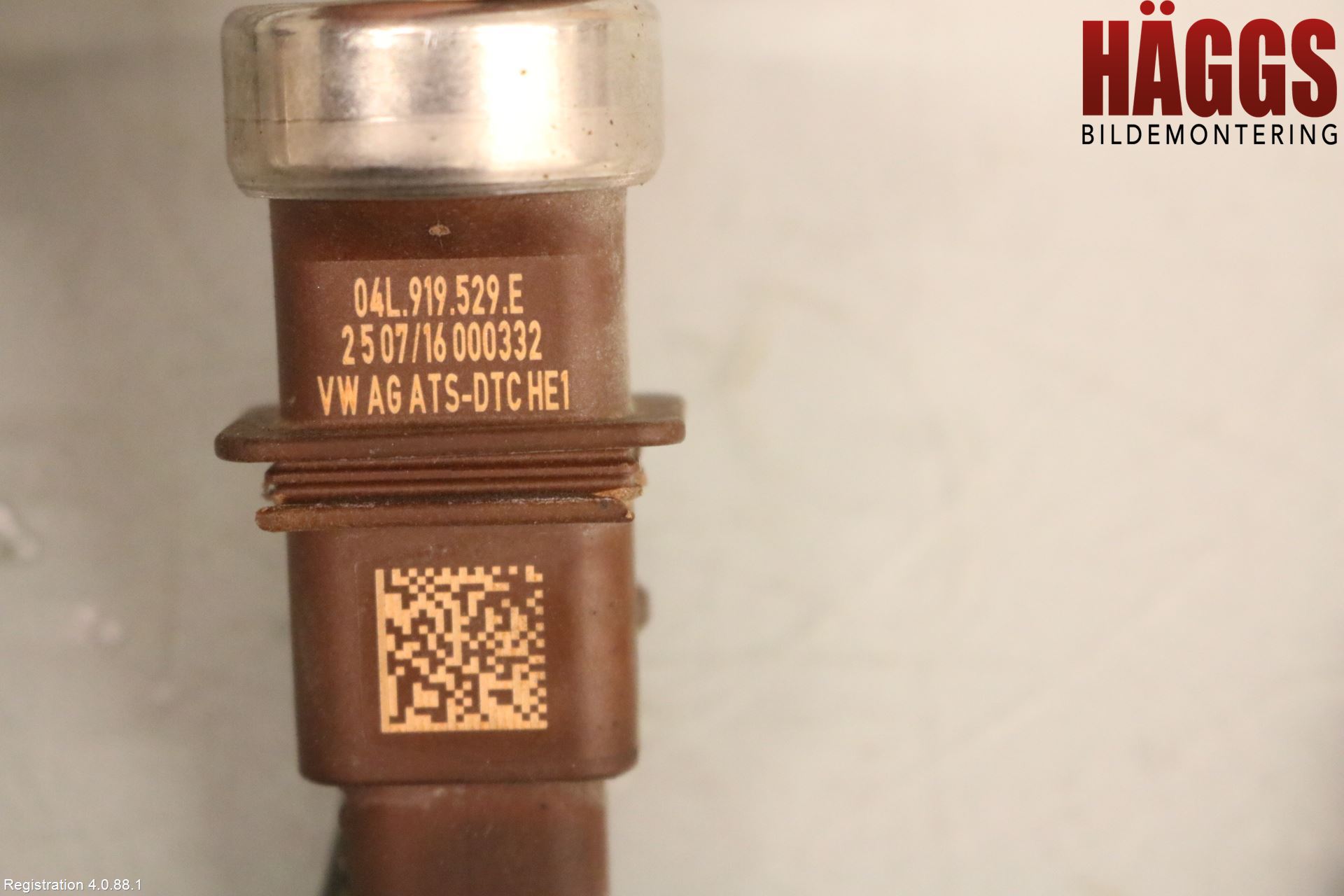 Audi A4/S4 B9 16-19 Givare Temp-Tryck Avgas
