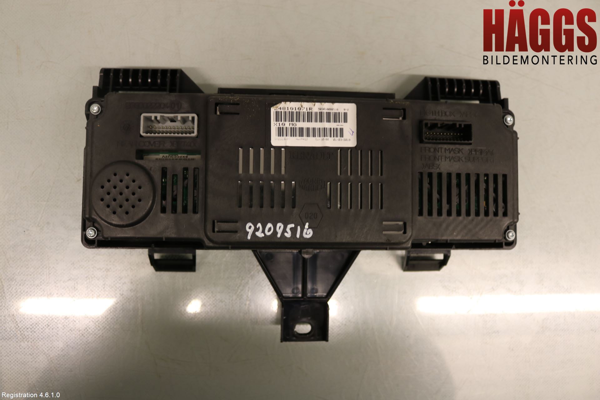 Renault ZOE/E-TECH 13- Instrument Komb