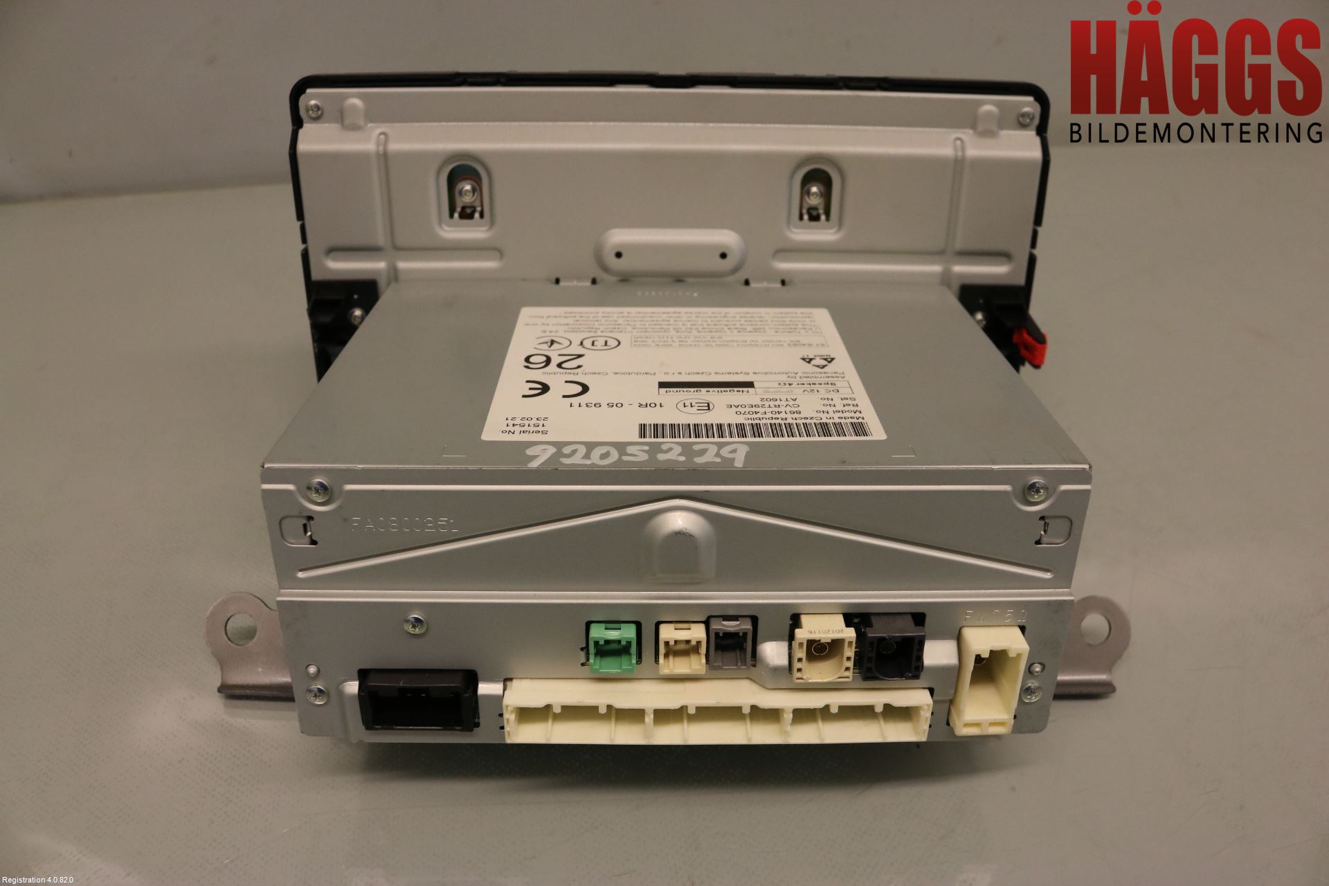 Toyota C-HR 16-23 Cd Radio - Multimediapanel