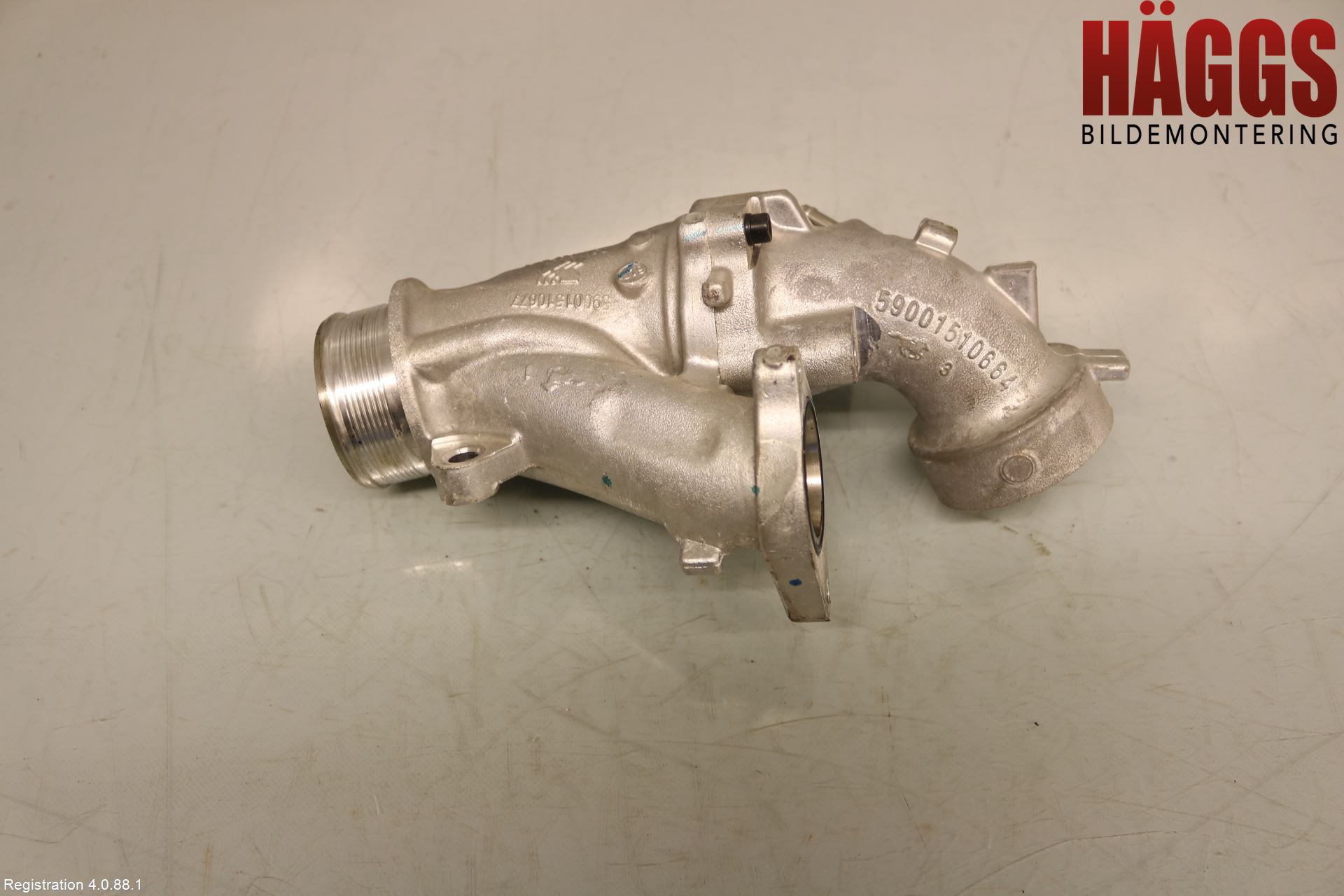 Volkswagen VW TIGUAN 16-24 Laddluft-Intercoolerrör