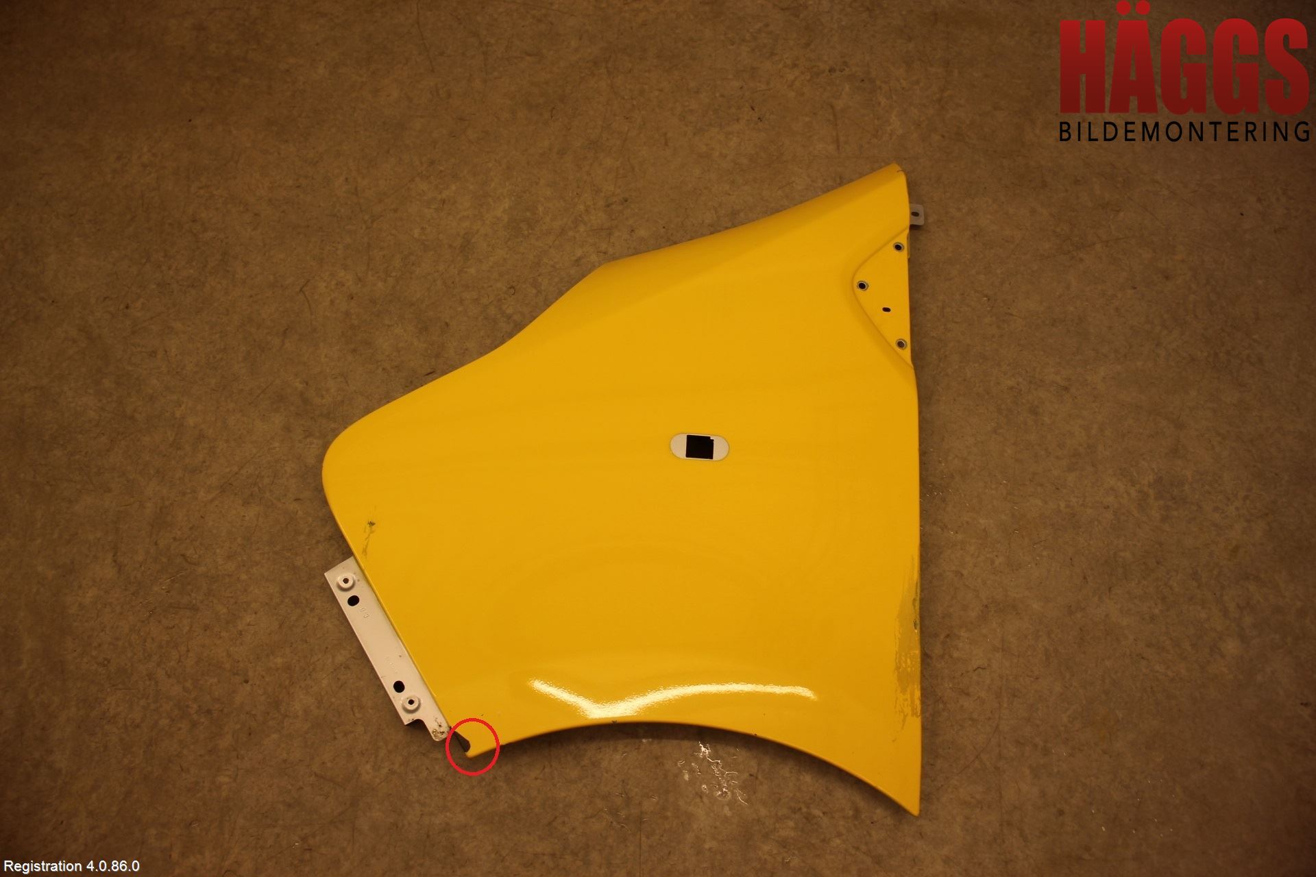 Opel VIVARO 15-19 Skärm Fram Vänster