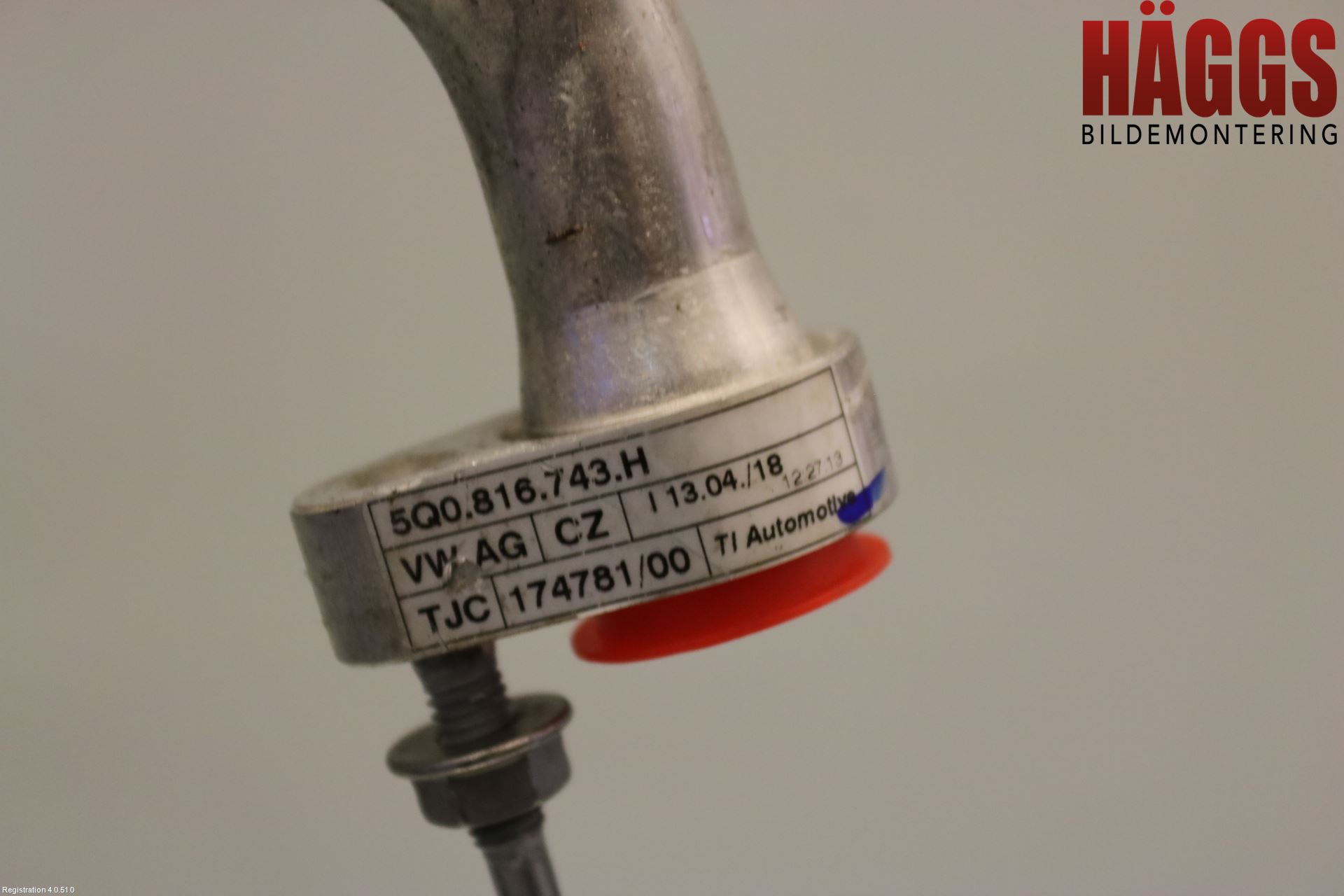 Volkswagen VW GOLF / E-GOLF VII 13-20 Ac Slang-Rör