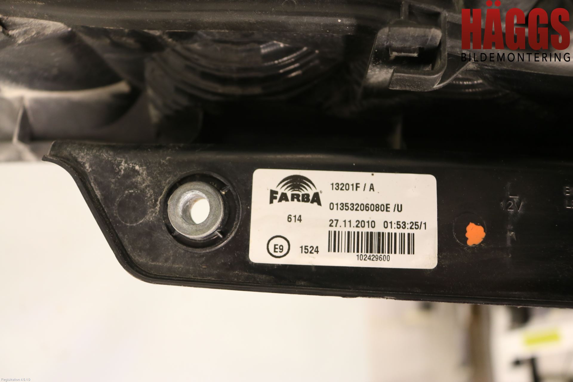 Fiat FIORINO Bakljus Vänster