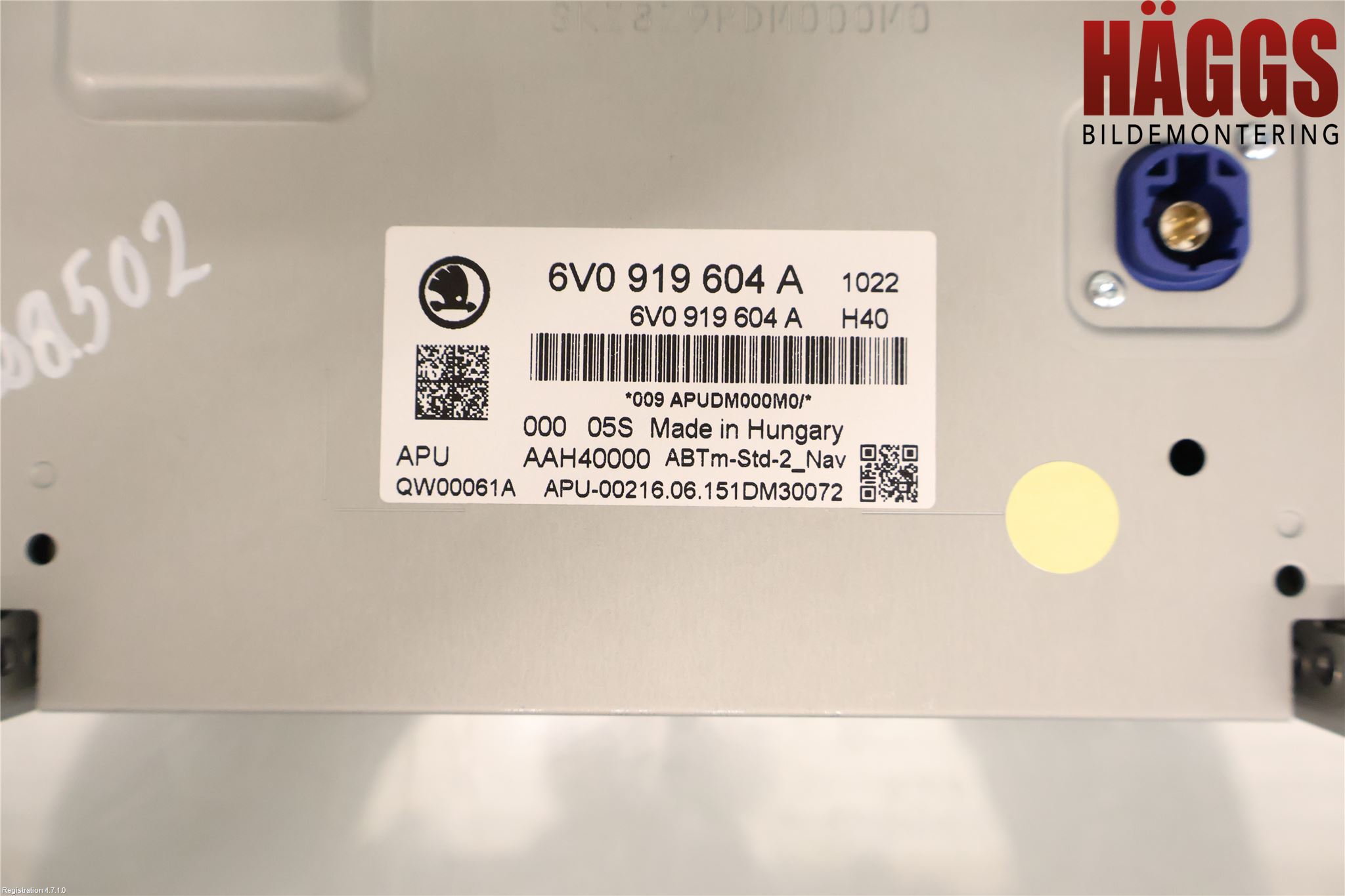 Skoda FABIA 15-21 Cd Radio - Multimediapanel