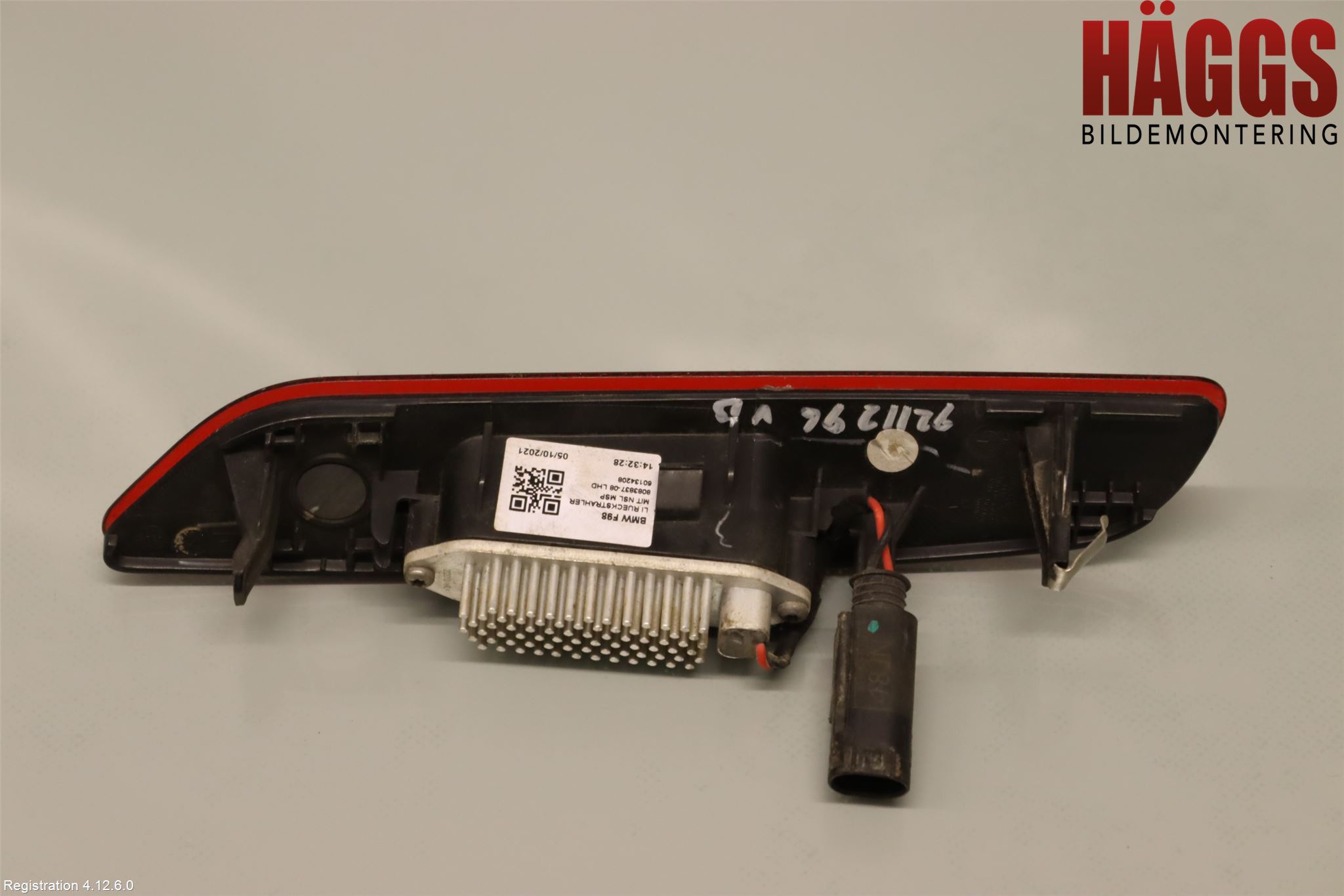 BMW X4 G02 18- Dimljus/Reflex Bak