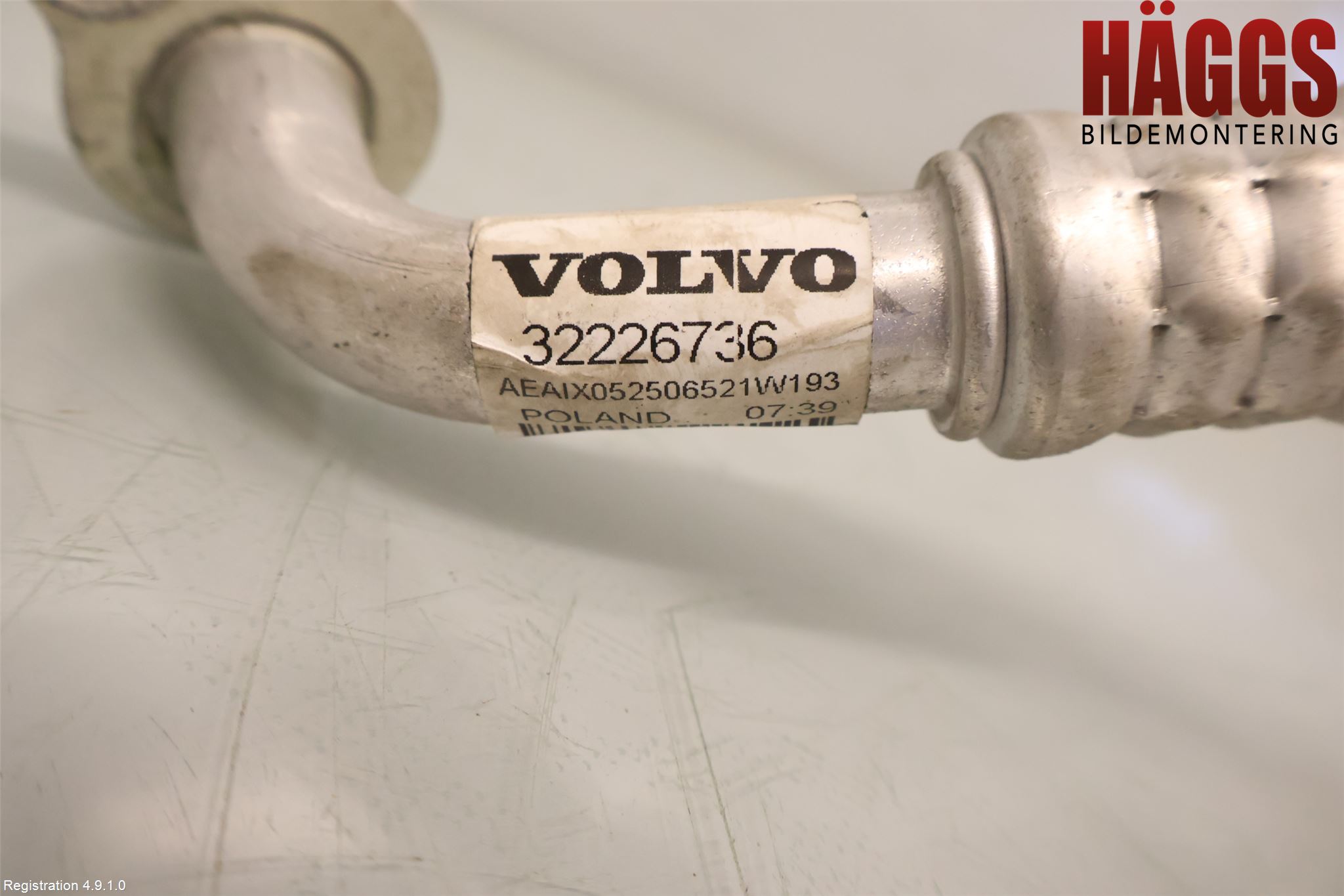 Volvo XC90/RECHARGE 16- Ac Slang-Rör