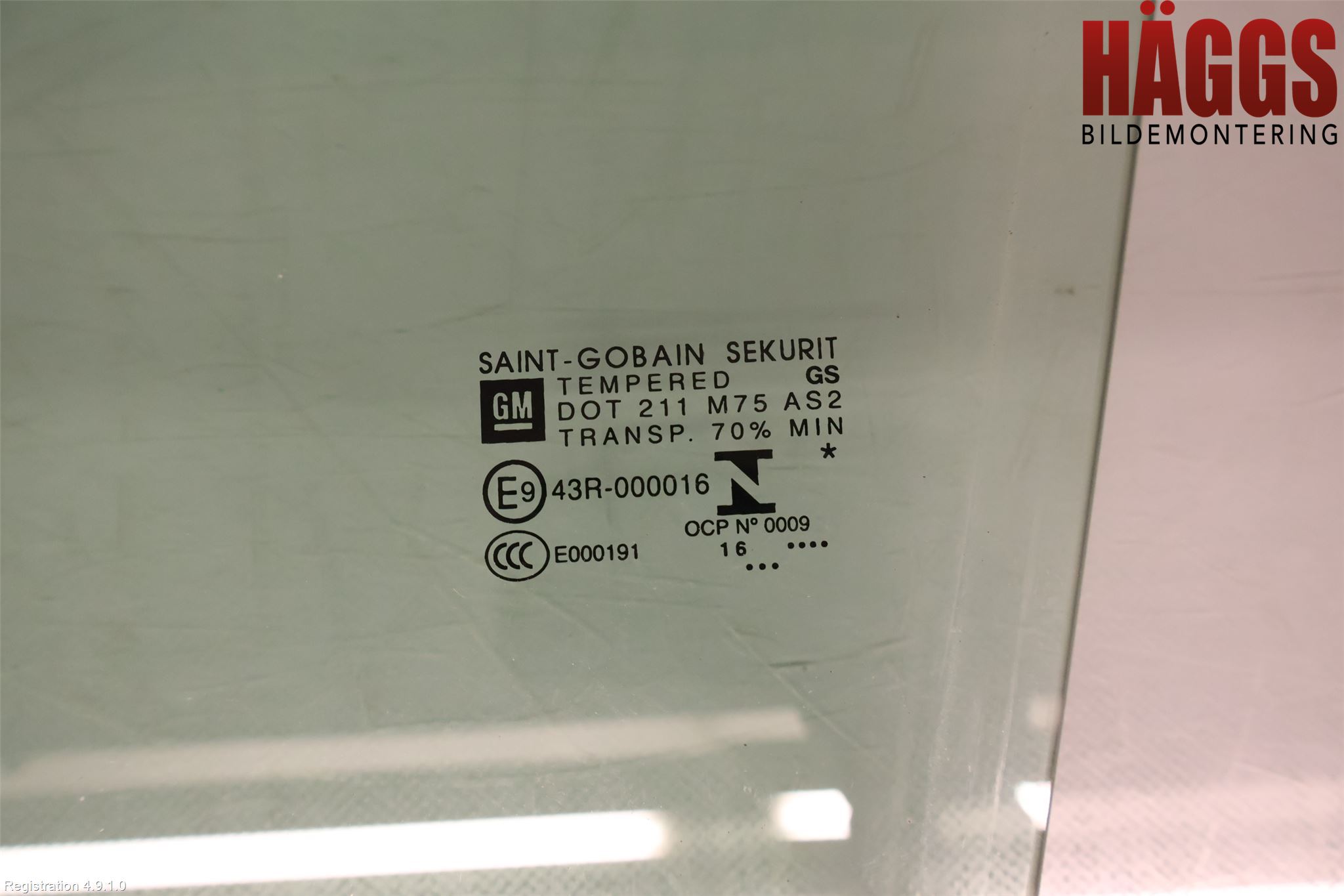 Opel MOKKA 13-20 Dörruta Fram Vänster