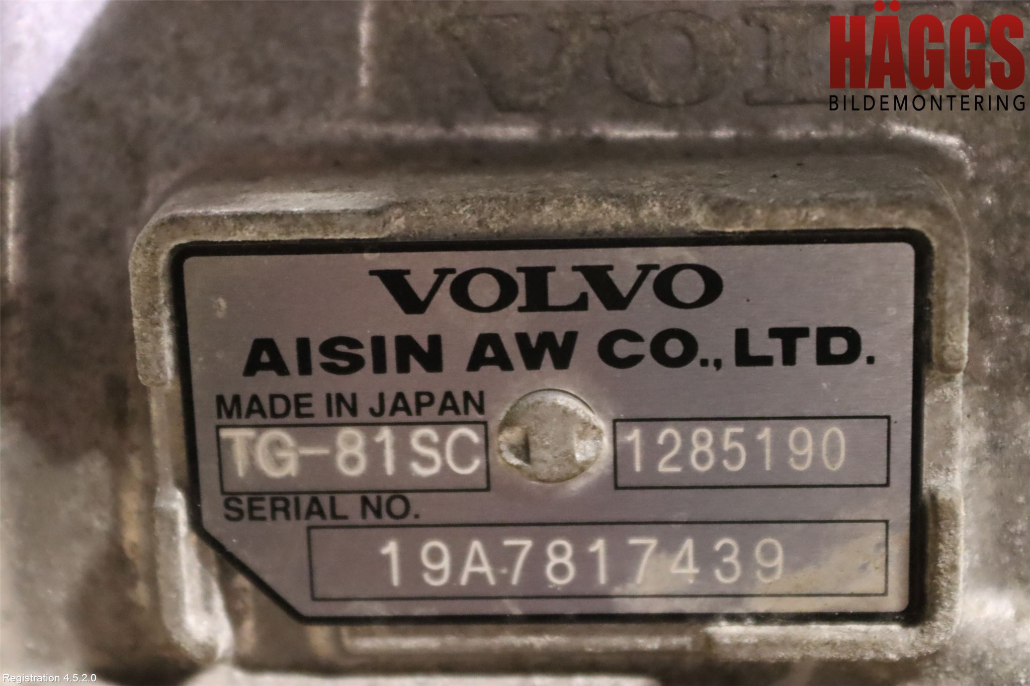 Volvo V90 17->> Växellåda Automat