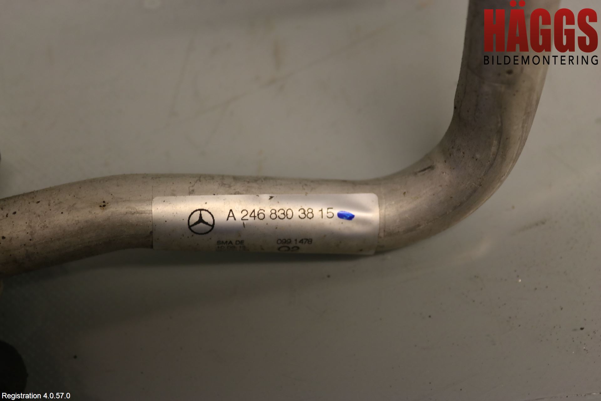 Mercedes-Benz MB A-KLASS (W176) 13-18 Ac Slang-Rör