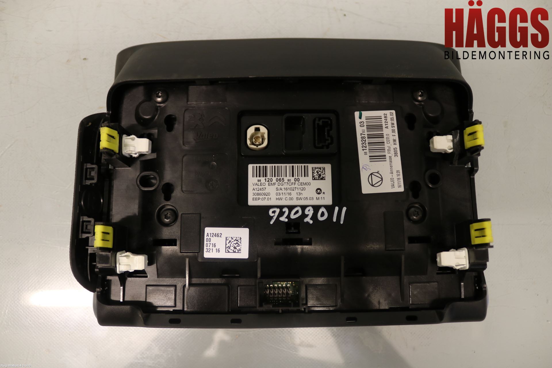 Citroen C3 AIRCROSS 18-23 Multifunktionsdisplay