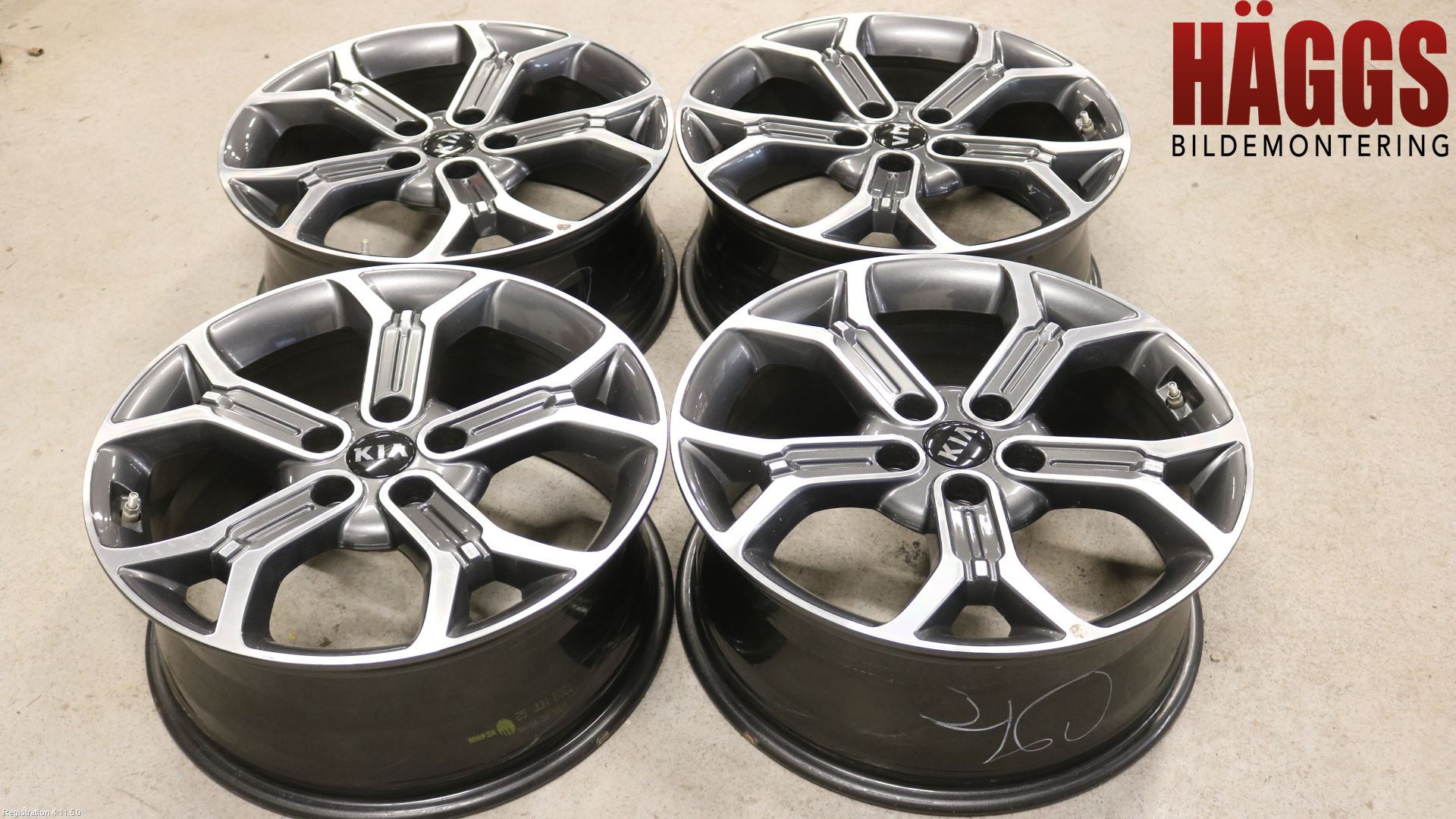 Kia XCEED 19- Fälgsats Aluminium