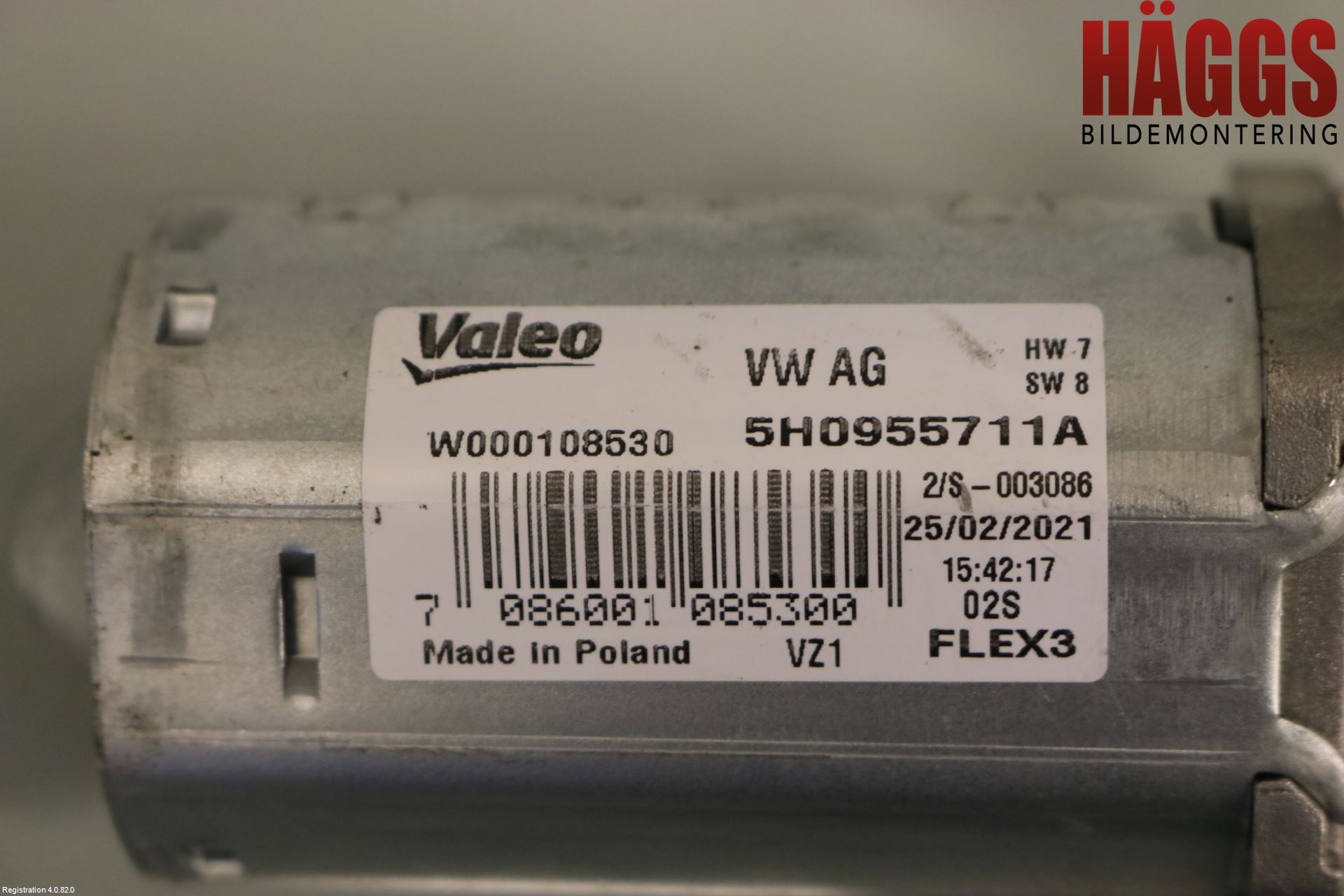 Volkswagen VW ID.4 21- Torkarmotor Baklucka
