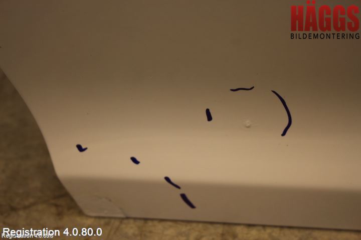 Toyota AYGO 06-14 Dörr Fram Vänster