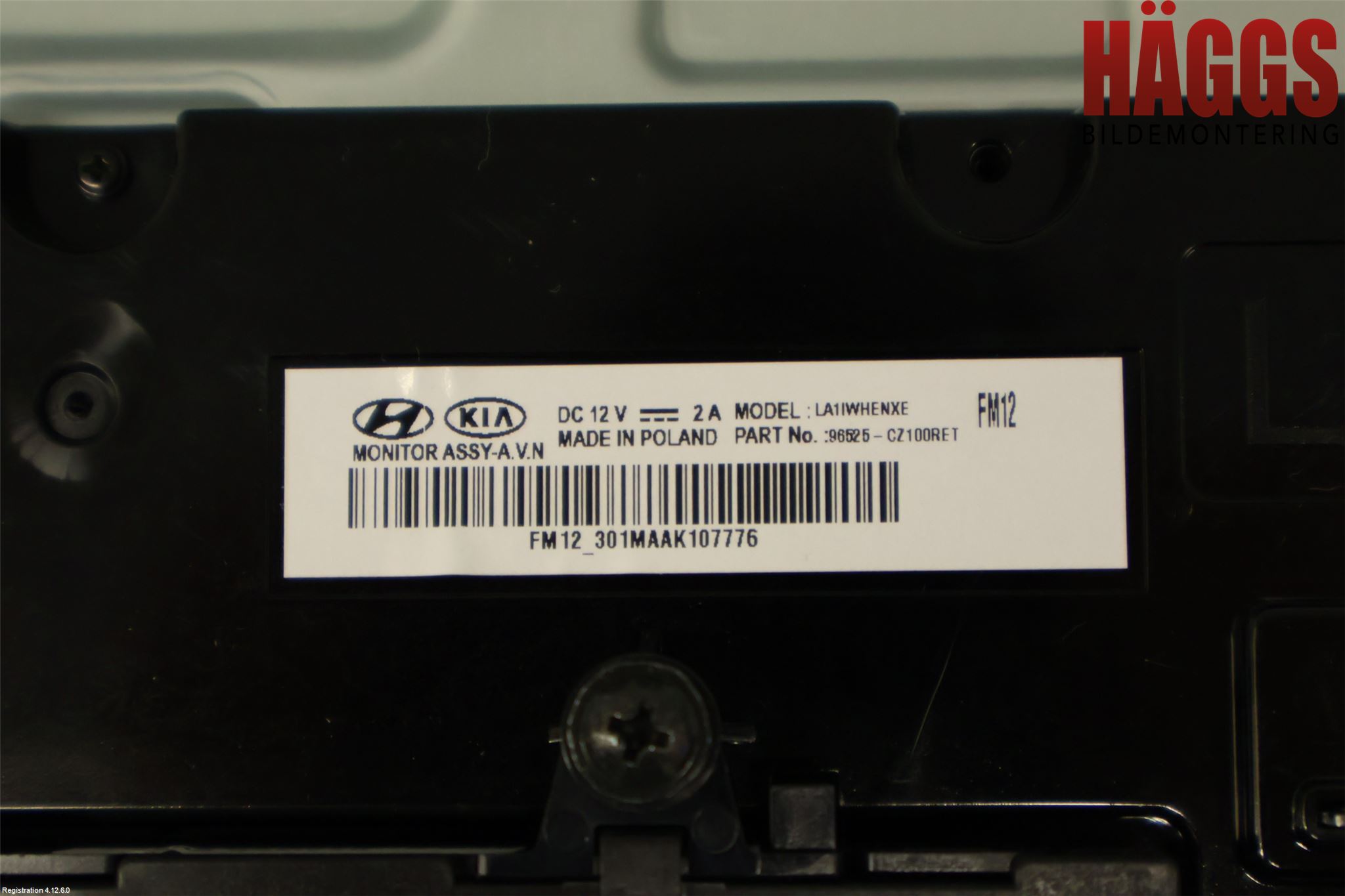 Hyundai TUCSON 05- Cd Radio - Multimediapanel