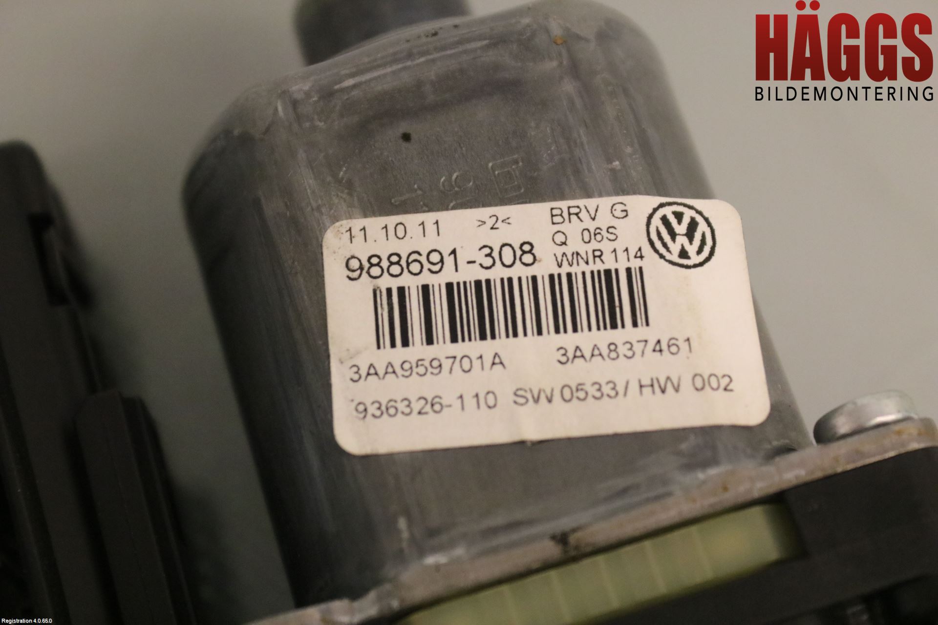 Volkswagen VW PASSAT 11-14 Fönsterhissmotor