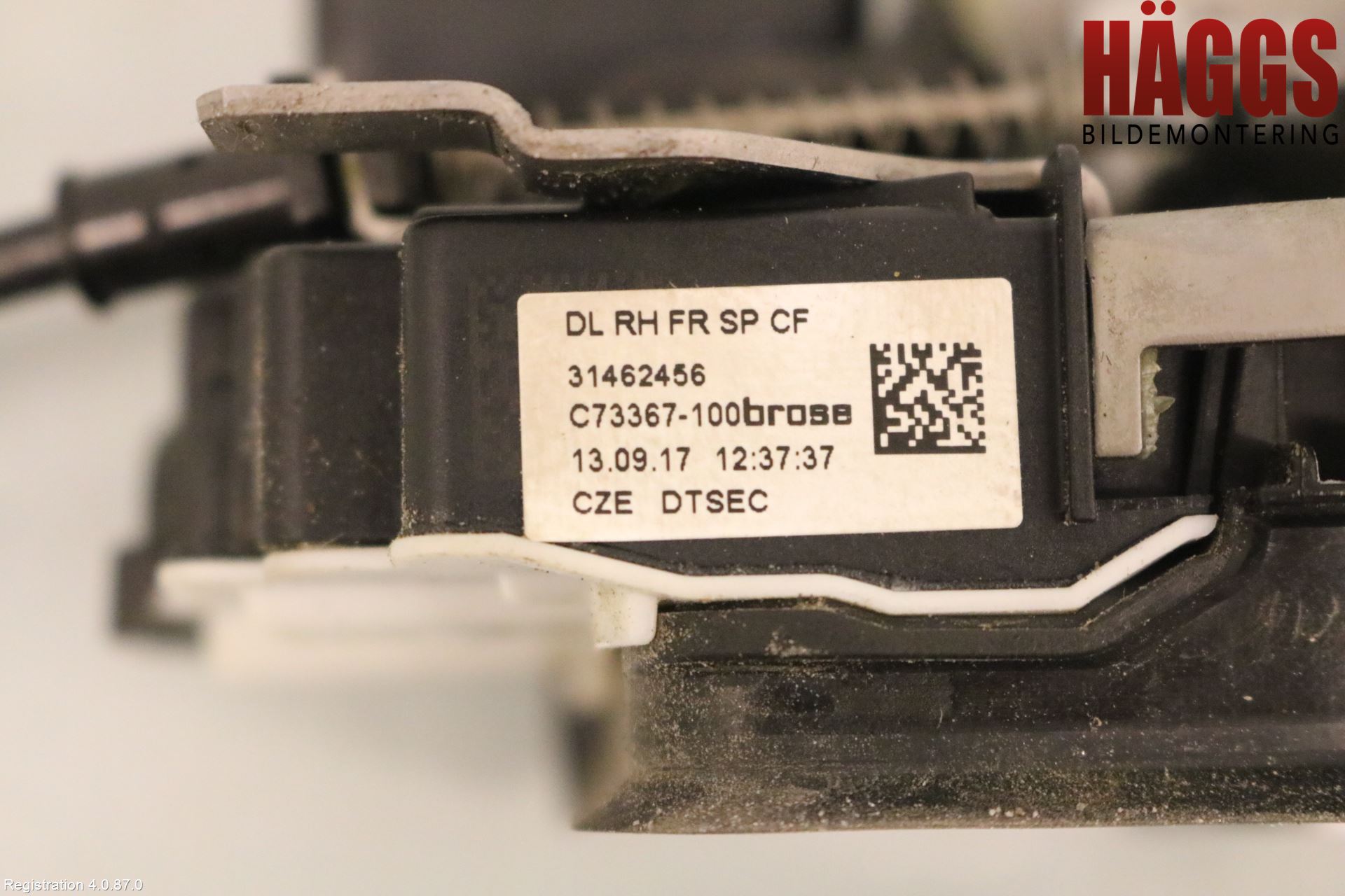 Volvo V90 17->> Låskista-Dörrlås