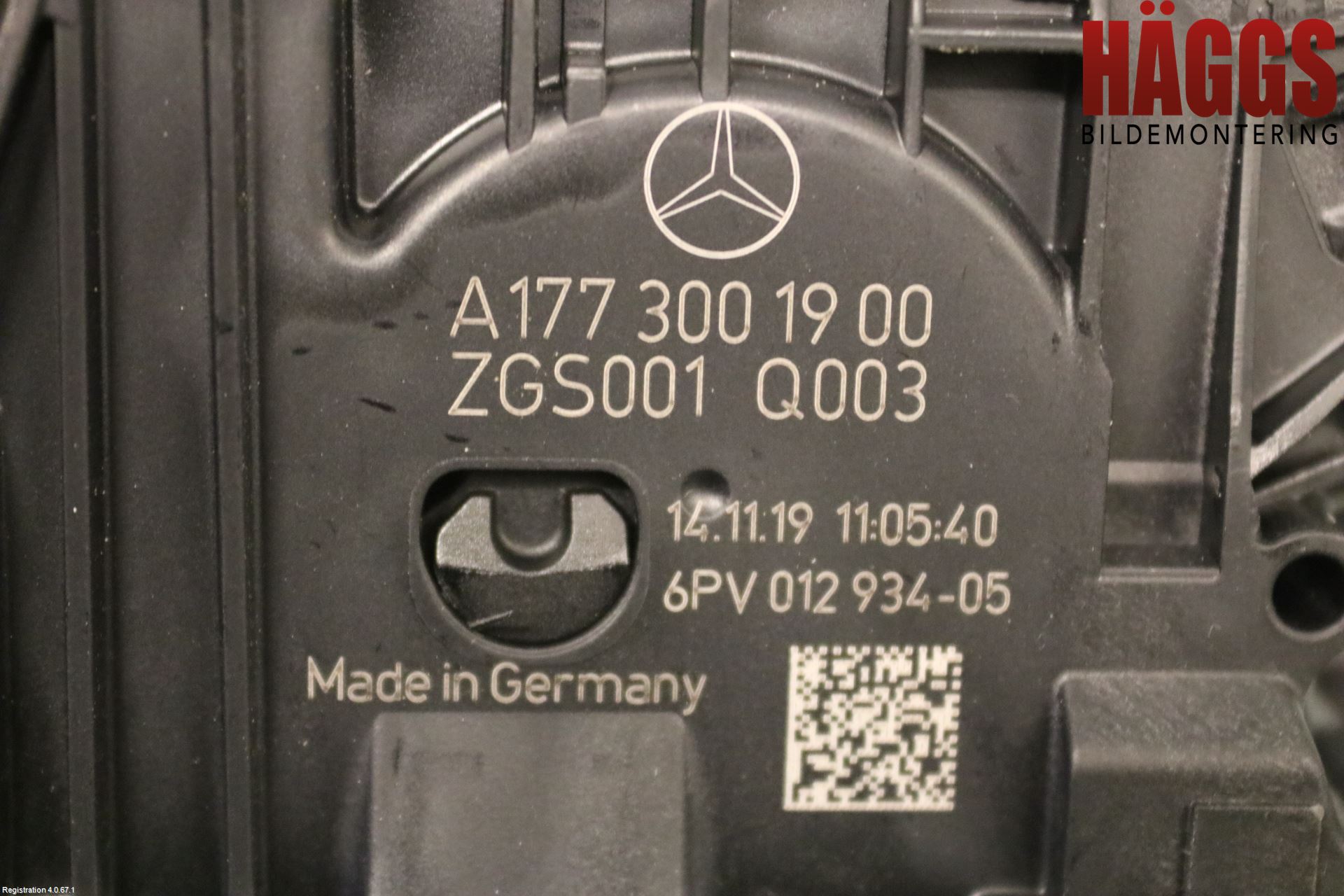 Mercedes-Benz MB A-KLASS (W177) 18- Gaspedal