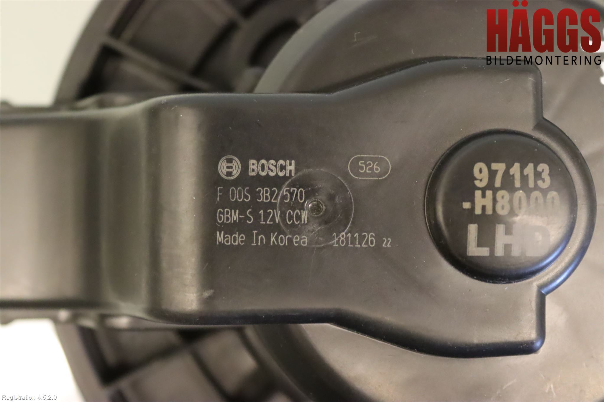 Kia RIO 17- Ac Värmefläkt